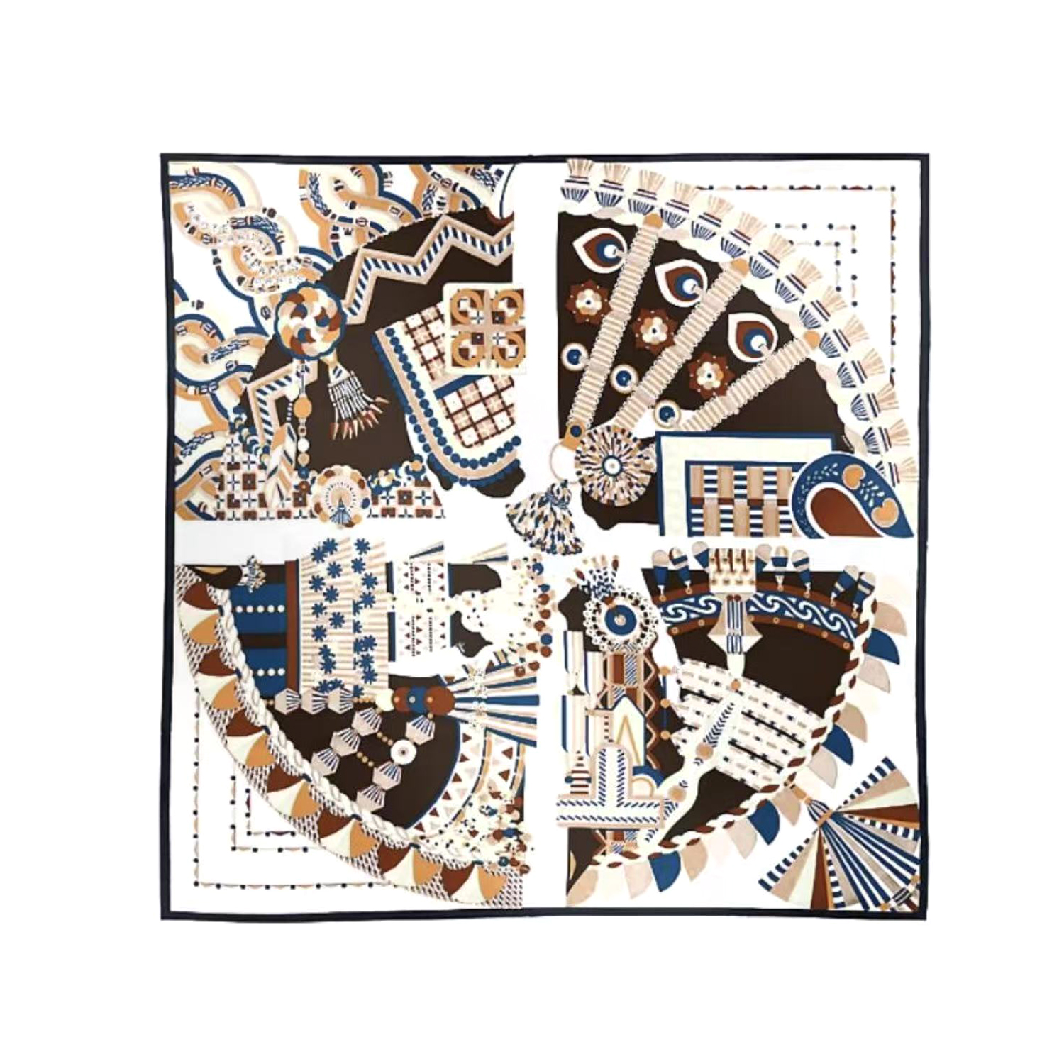 NIGO Hermes Cashmere Silk Square Scarf Fashion Light Temperament Elegant Silk Scarf Accessories #nigo77681