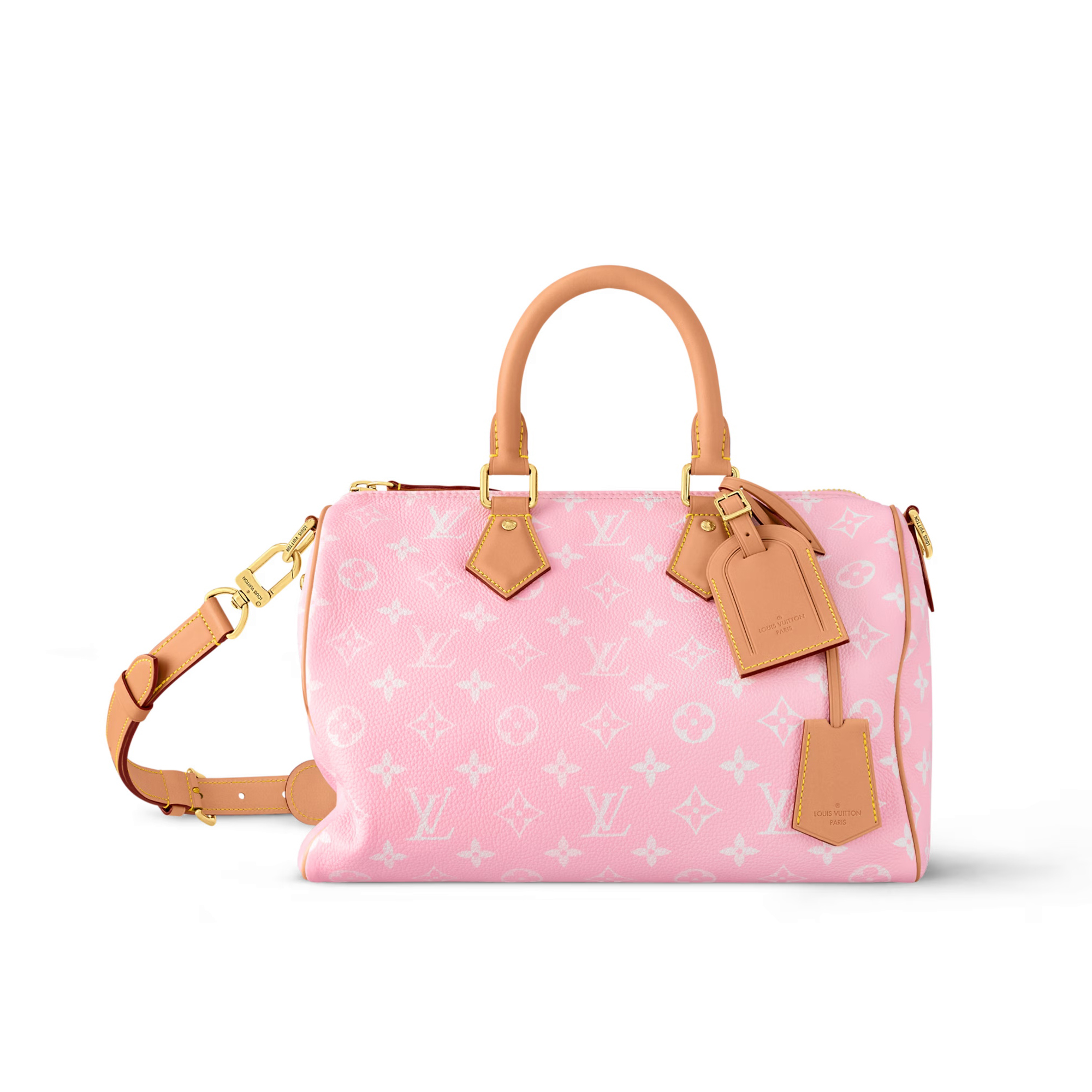 NIGO Louis Vuitton Speedy P9 Bandoulière 30 Women's Letter Printing Detachable Condition Shoulder Strap Zipper Closure Coated Canvas Single Shoulder Crossbody Tote Travel Bag Bags #nigo77679