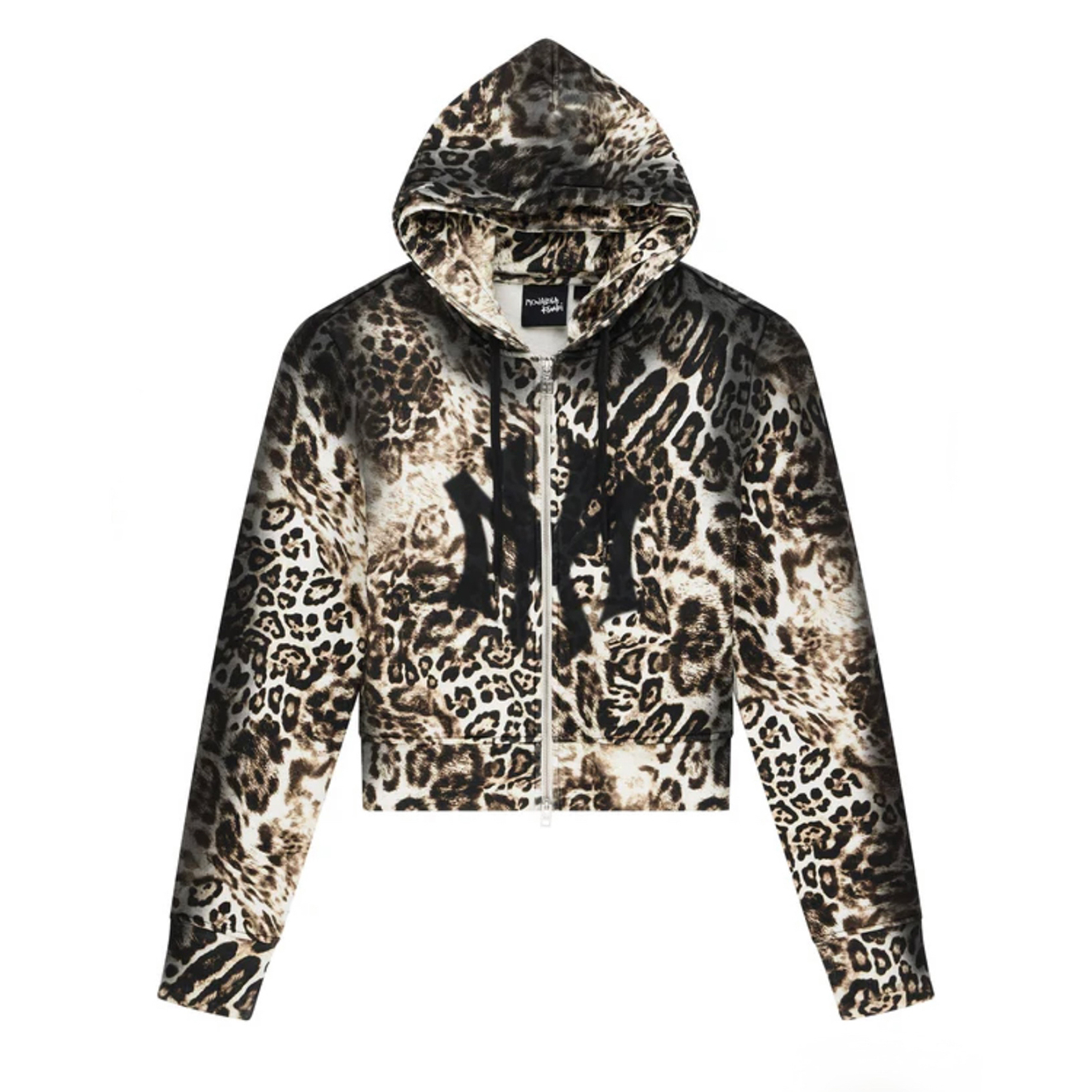 NIGO Mowalola x Ksubi Men's Women's Leopard Print Zipper Hooded Sweatshirt Spring And Autumn Cotton Long Sleeve Jacket Ngvp #nigo1924