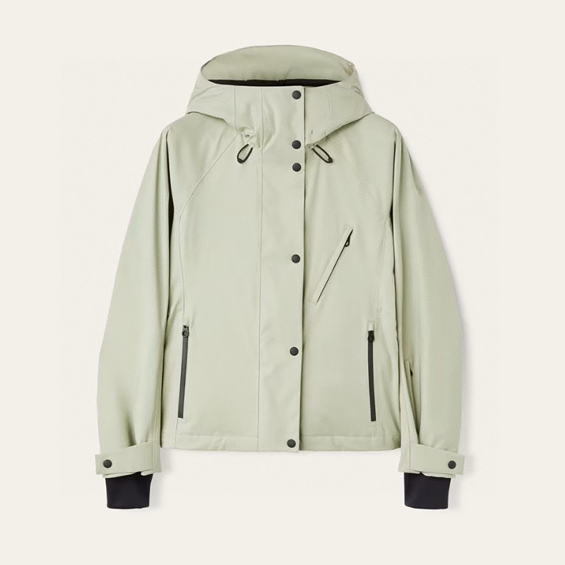 NIGO Loro Piana Women's Spring & Autumn Zipper Closure Solid Color Multi-Pockets Long Sleeve Hooded Aviator Jacket Coat Ngvp #nigo1927