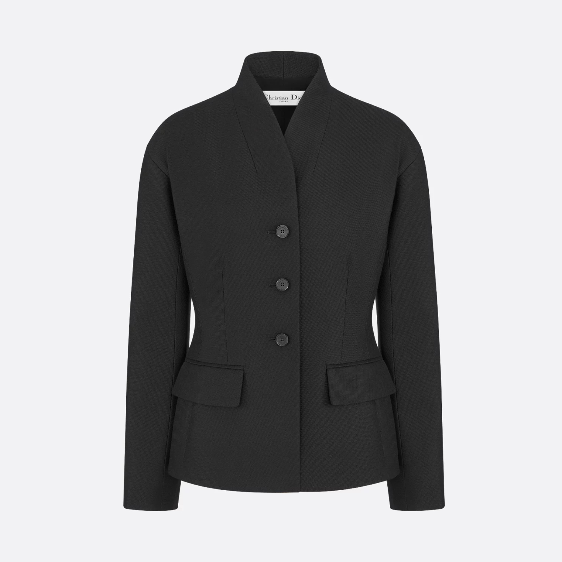 NIGO Dior Women's Spring & Autumn Wool & Silk Pure Color Single Breasted Long Sleeve Blazer Jacket Fitted Coat Ngvp #nigo1936