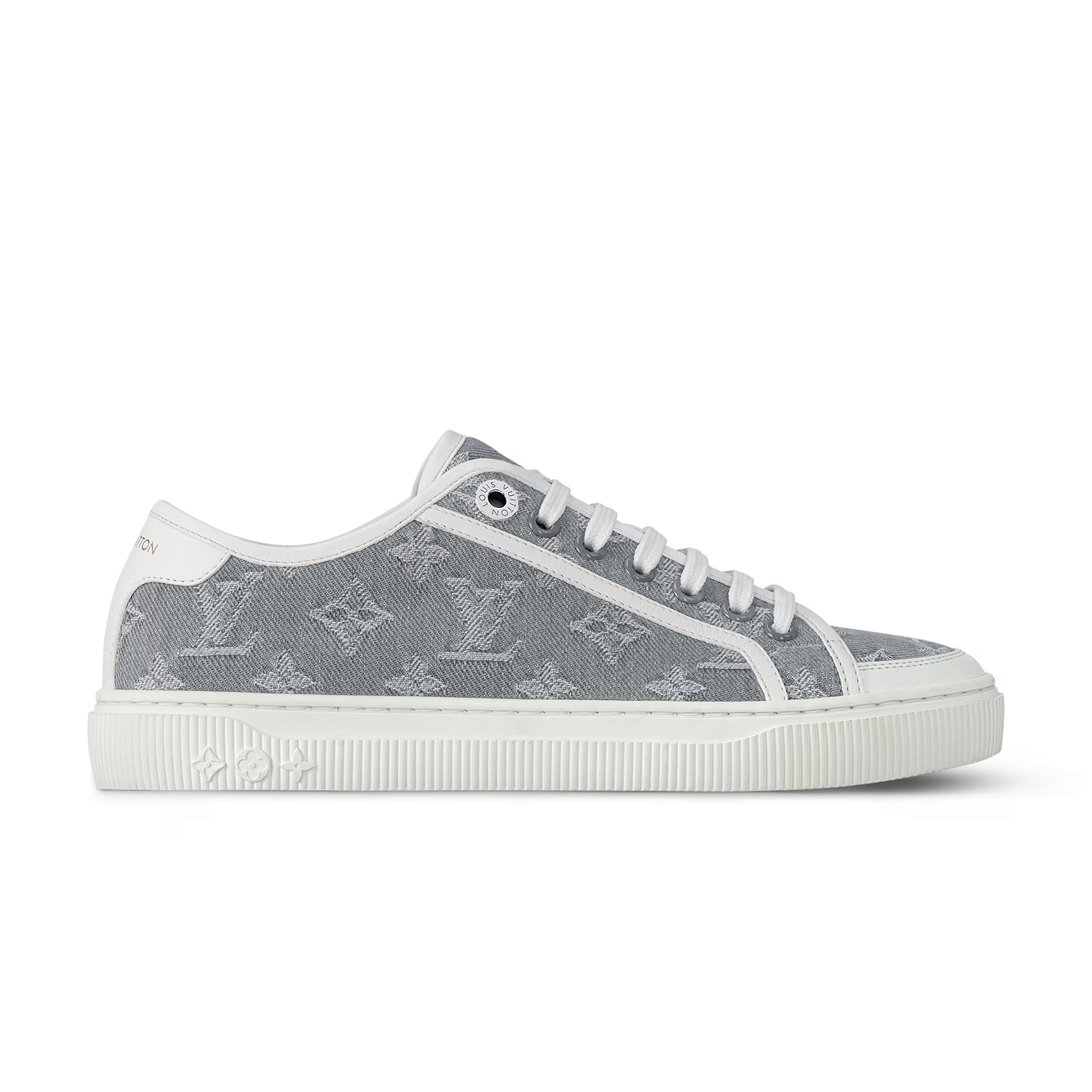 NIGO Louis Vuitton LV Lagoon Men's And Women's Solid Color Letter Print Lace-up Low-top Denim Leather Sneakers Shoes #nigo77732