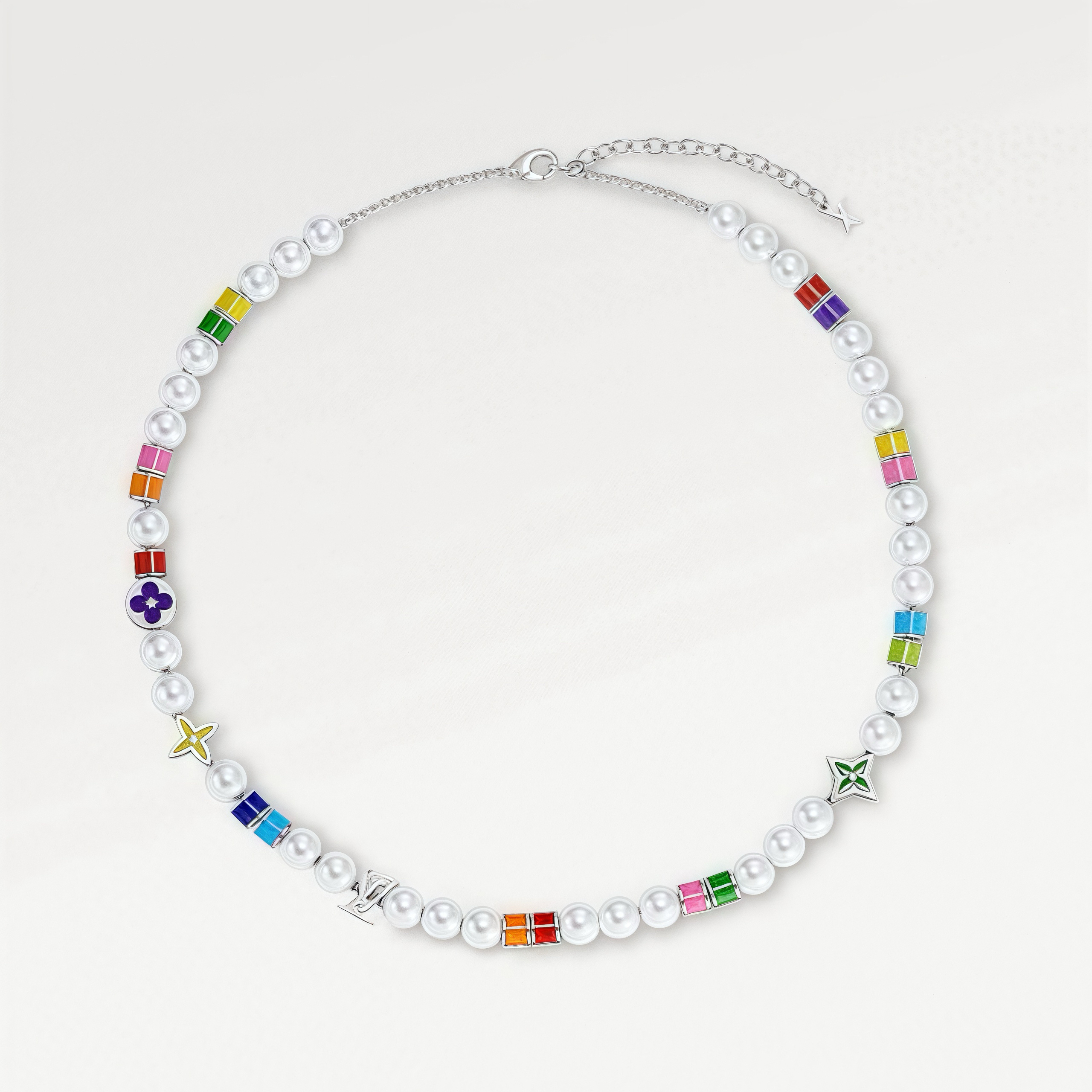 NIGO Louis Vuitton MNG PEARLS PARTY Men's and Women's Colourful Bracelet Jewellery Accessories #nigo77728