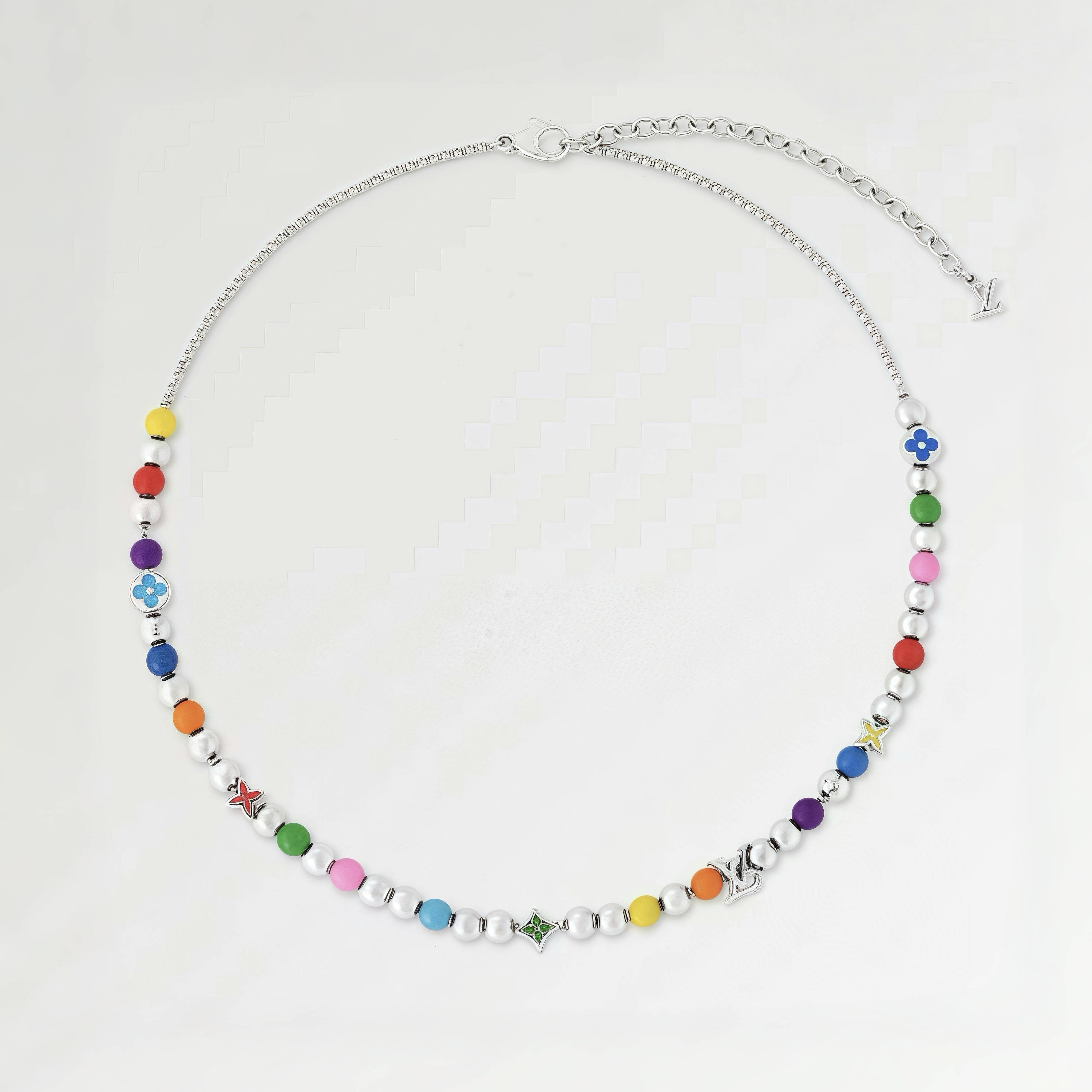 NIGO Louis Vuitton LV CANDY Men's And Women's Colorful Metal Enamel Bead Bracelet Jewelry Accessories #nigo77731