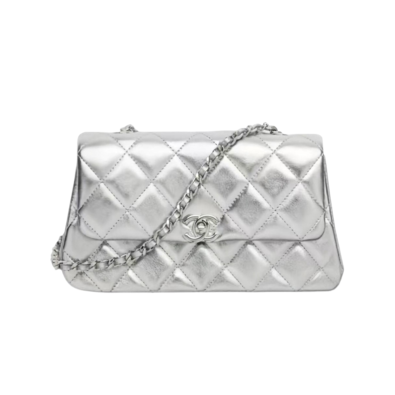 NIGO Chanel Women's Solid Color Diamond Pattern Sheepskin Chain Shoulder Strap Crossbody Bag Bags #nigo77781