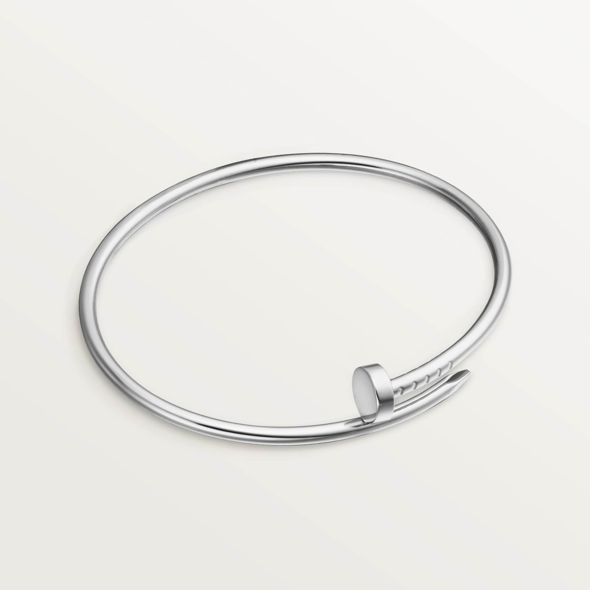 NIGO Cartier Juste Un Clou Women's Solid Color Stud-Shaped Silver Bracelet Jewelry Accessories #nigo77787