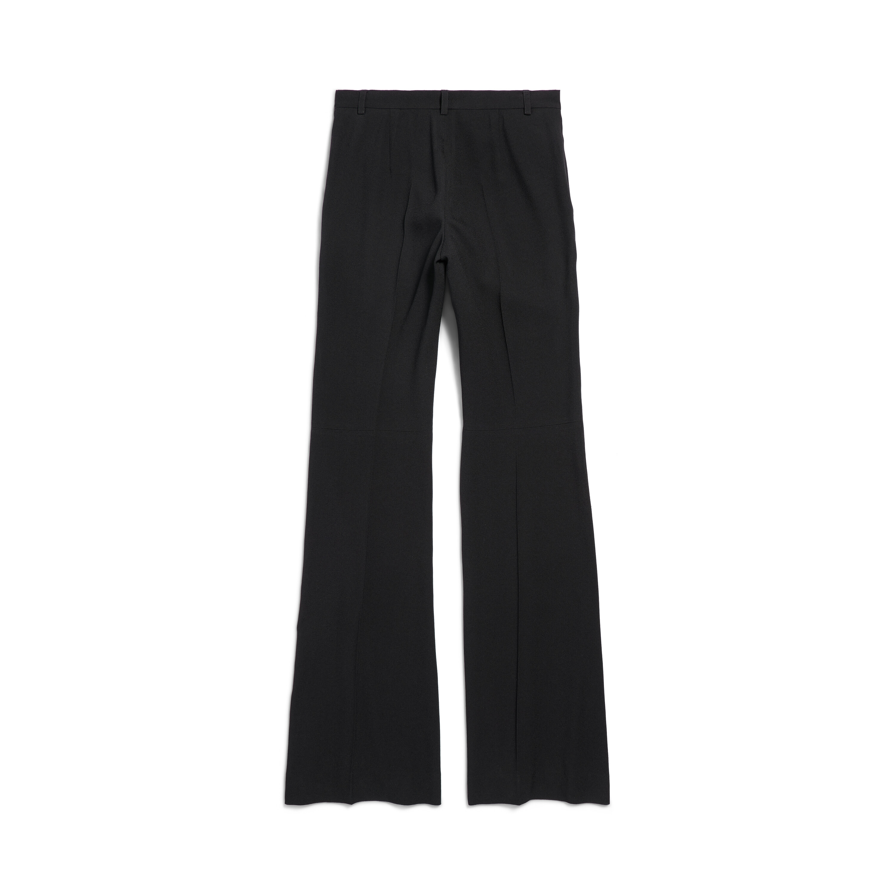 NIGO Balenciaga Women's Spring Summer Black Flared Trousers Fashion High Street Trend Casual Suit Pants Ngvp #nigo1937