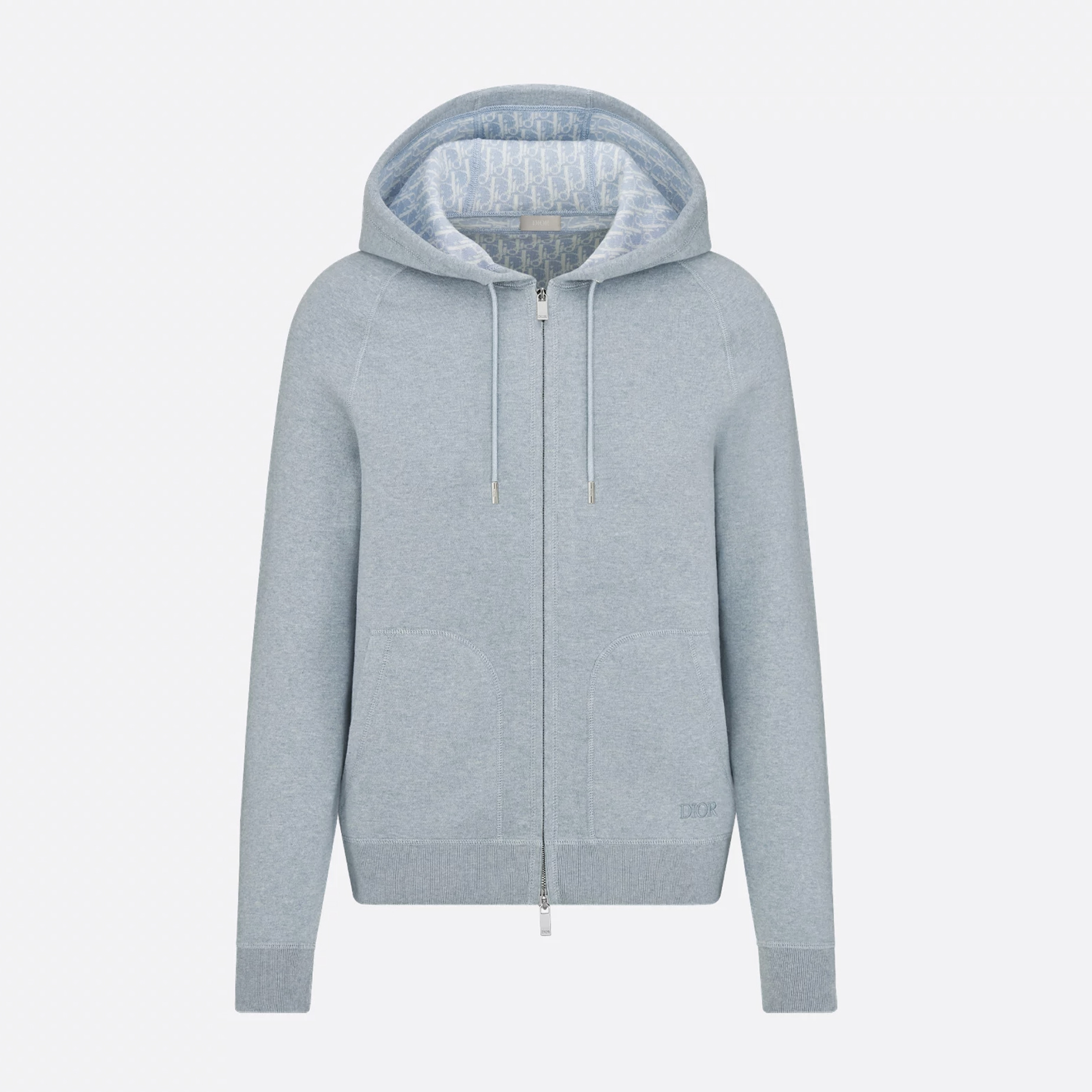 NIGO Dior Men's Spring And Autumn Lining Full Print Zipper Cotton Cashmere Solid Color Hooded Track Jacket Casual Elastic Sports Pants #nigo77855