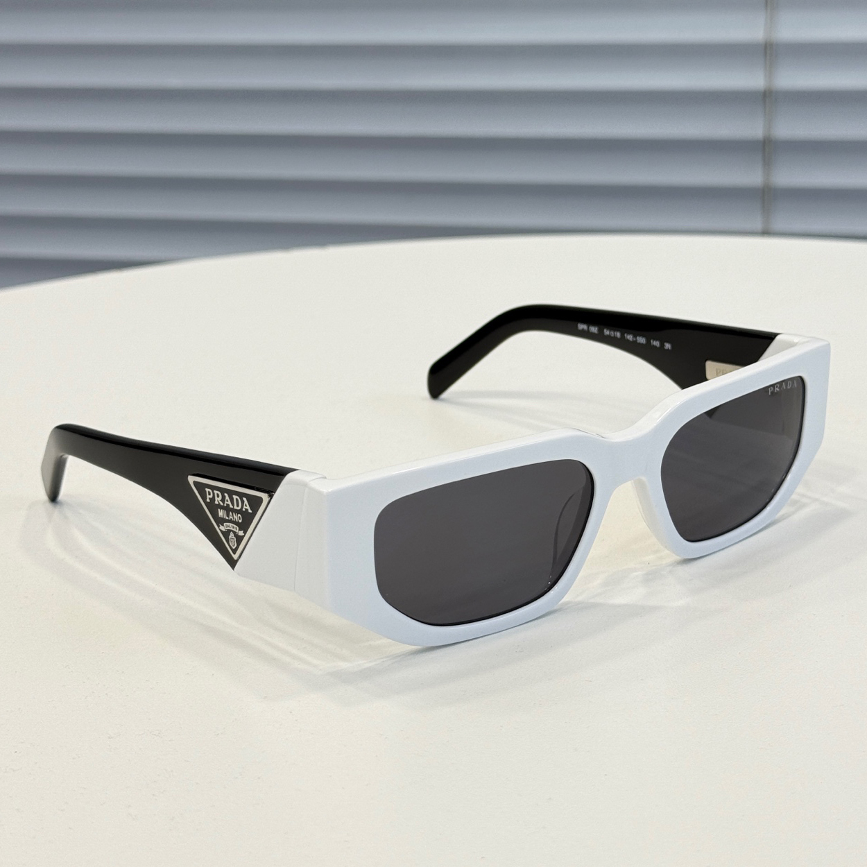 NIGO Prada Men's Solid Color Triangle Logo Square Sunglasses Eyewear Glasses #nigo77837