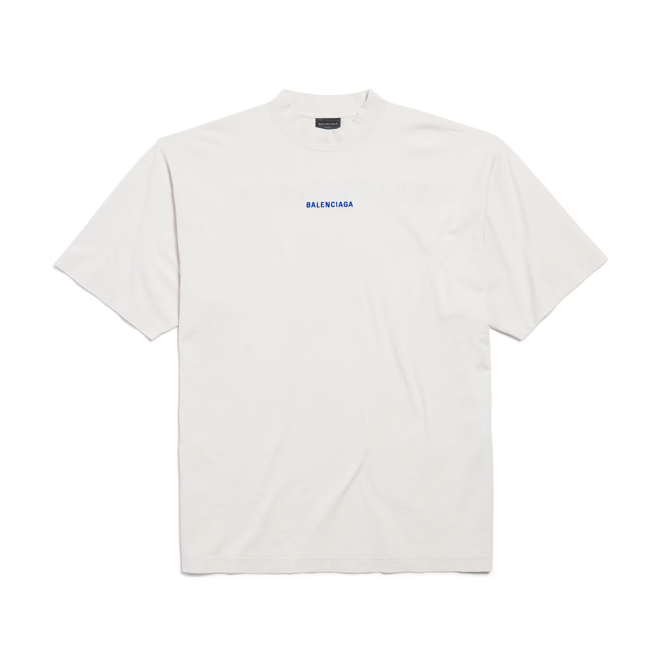 NIGO Balenciaga Men's And Women's Summer Solid Color Embroidered Letter Print Cotton Crew Neck Short Sleeve T-shirt #nigo77879