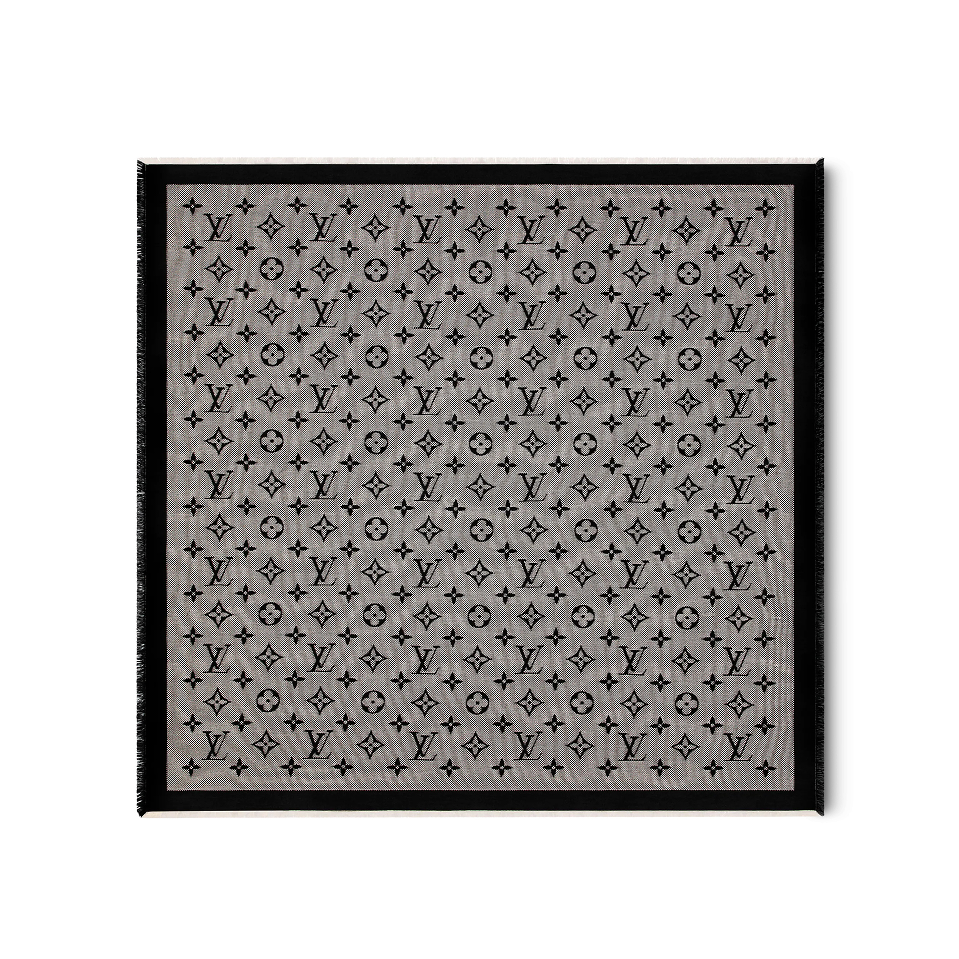 NIGO Louis Vuitton Men's And Women's Letter Print Wool Fabric Silk Scarf Accessories #nigo77886