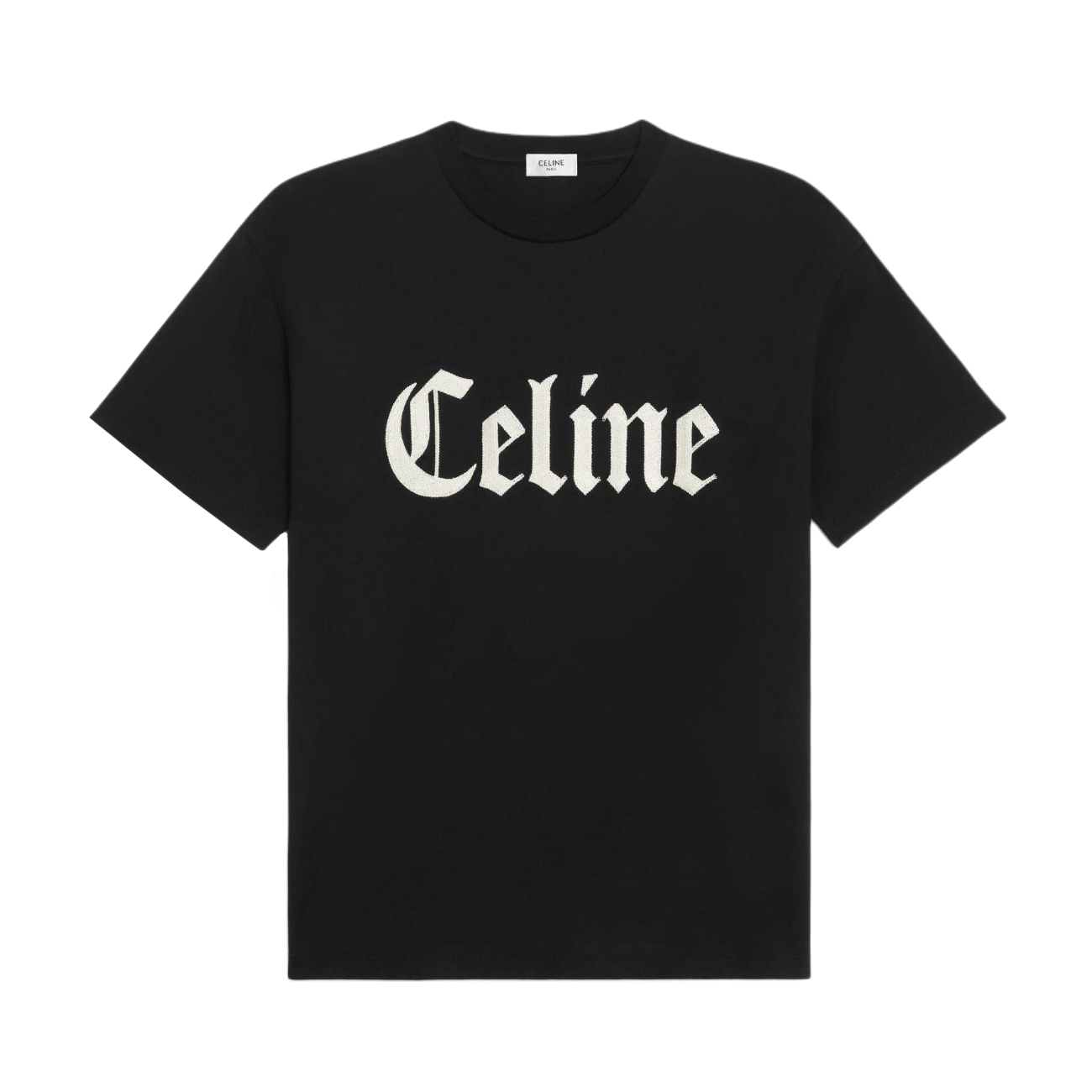 NIGO Celine Men's And Women's Plain Color Letter Print Round Neck Cotton Short Sleeve T-shirt #nigo77899