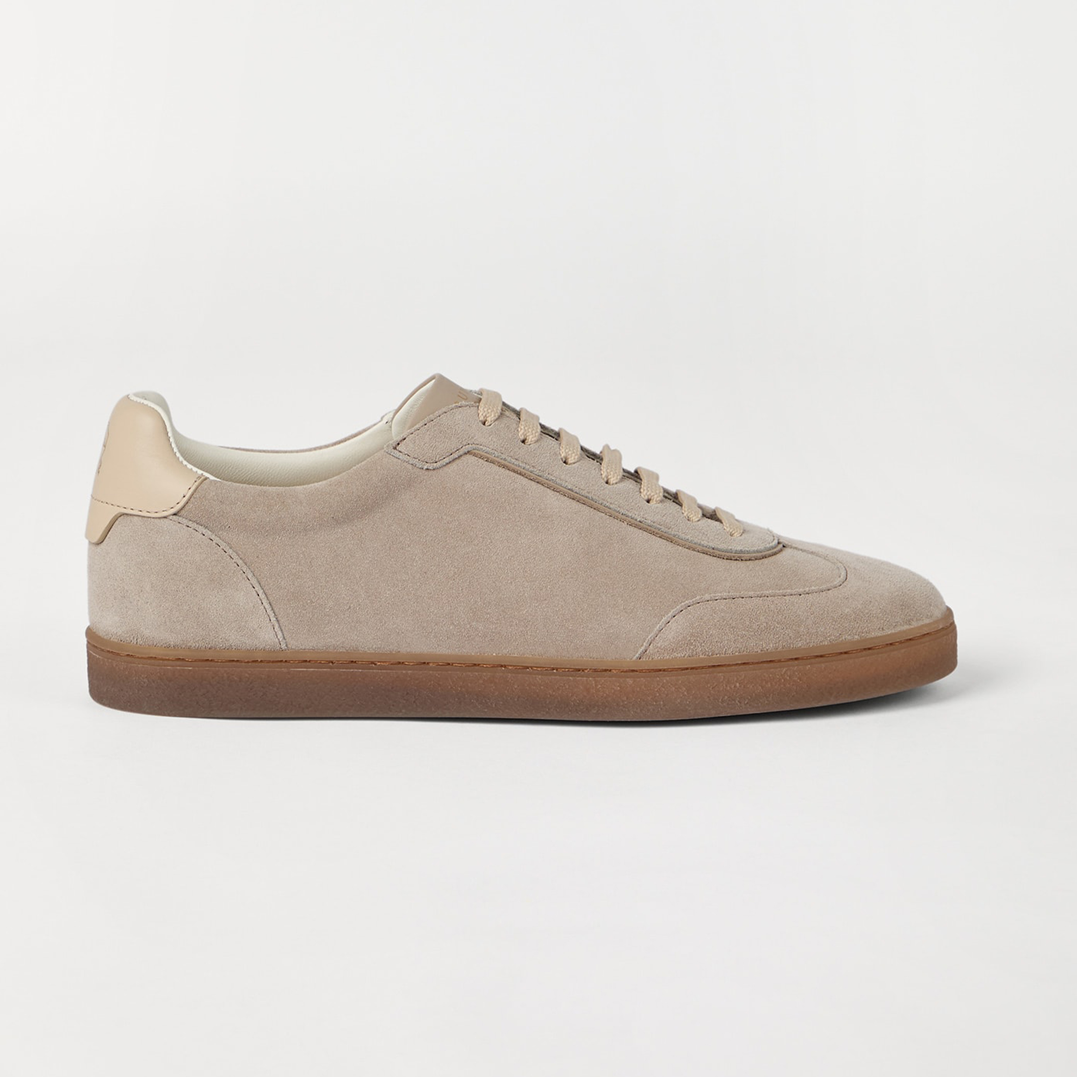 NIGO Brunello Cucinelli Men's Spring And Summer Washed Suede Rubber Sole Shoes Fashion Casual Solid Color Flat Sneakers Ngvp #nigo1983
