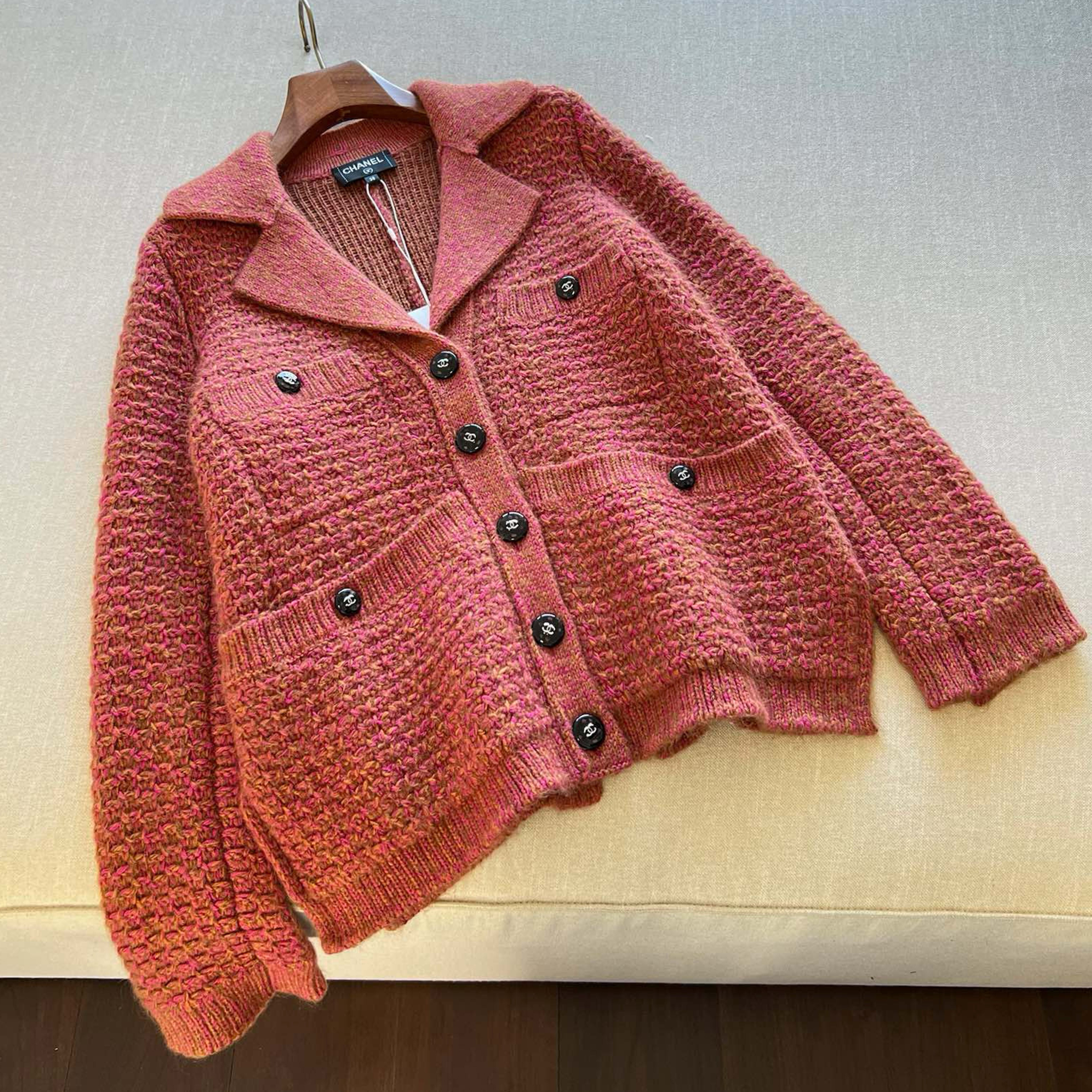 NIGO Chanel Women's Autumn/winter Skiing Cashmere Knitted Coat Long-sleeved Single-breasted Jacquard Knitted Sweater Cardigan Ngvp #nigo2161