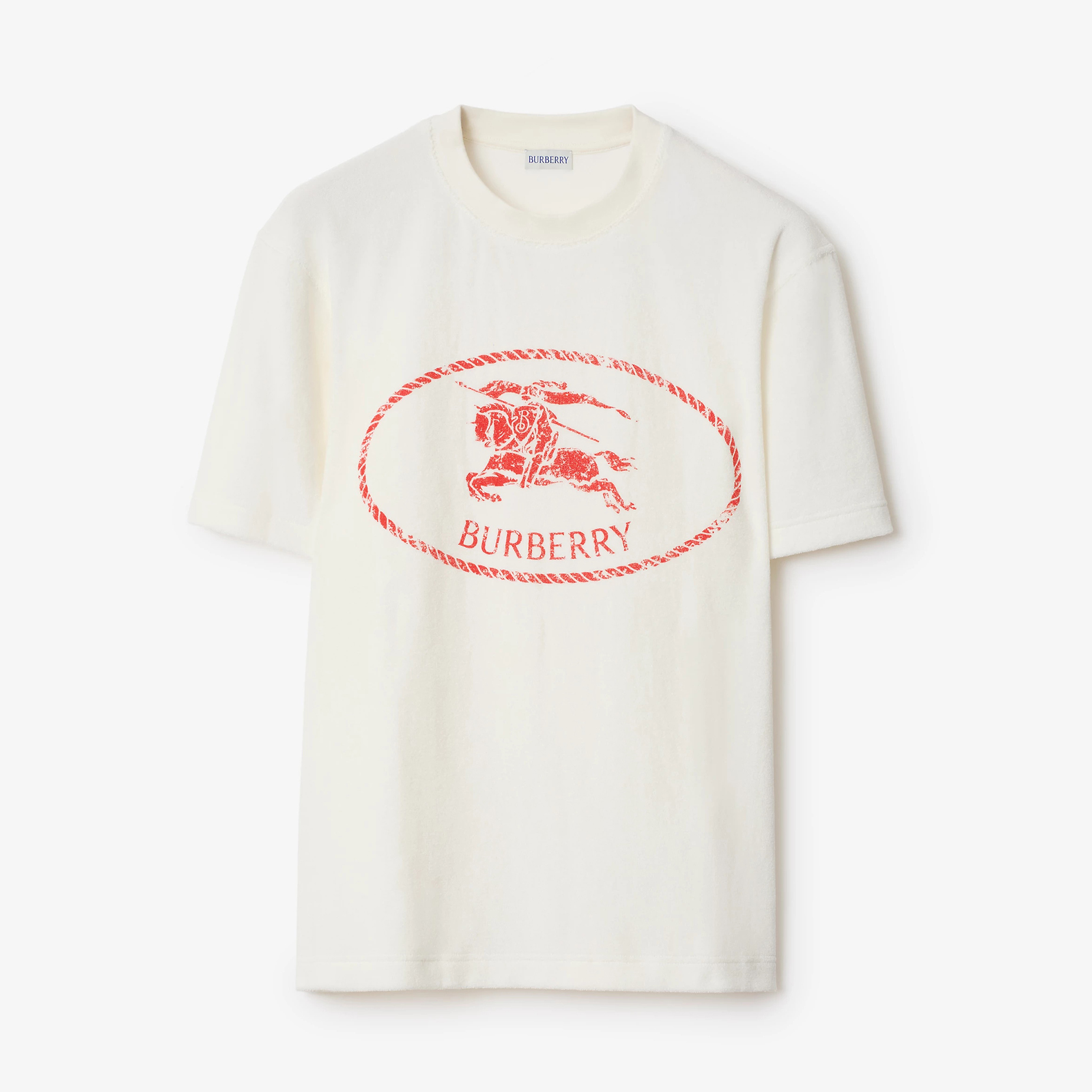 NIGO Burberry Men's Summer Knight Stamp Print Round Neck Cotton Loose Short Sleeve T-Shirt #nigo77928
