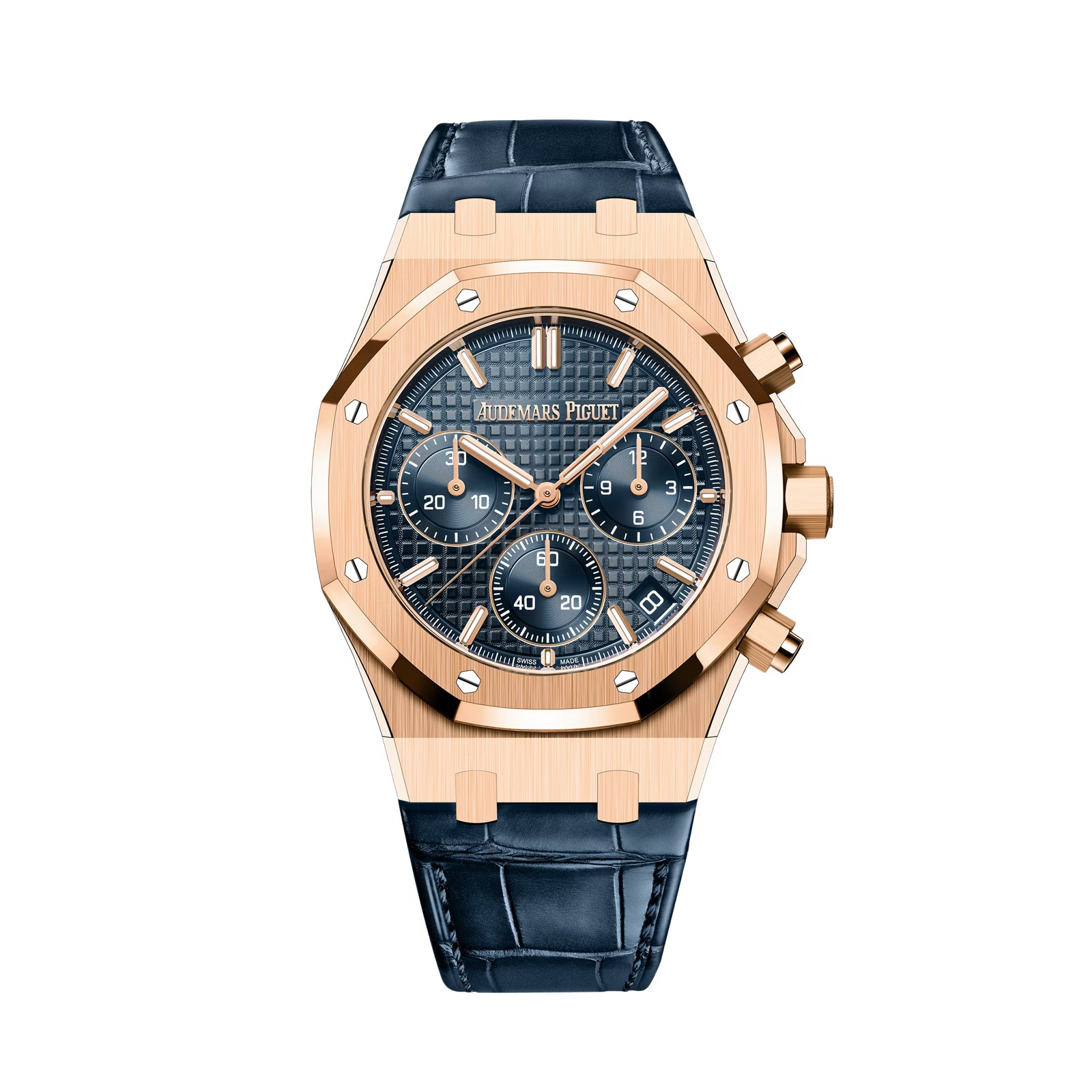 NIGO Audemars Piguet ROYAL OAK Men's Automatic Movement Watch With 50-meter Water Resistance And Leather Strap 41mm Watch #nigo77941