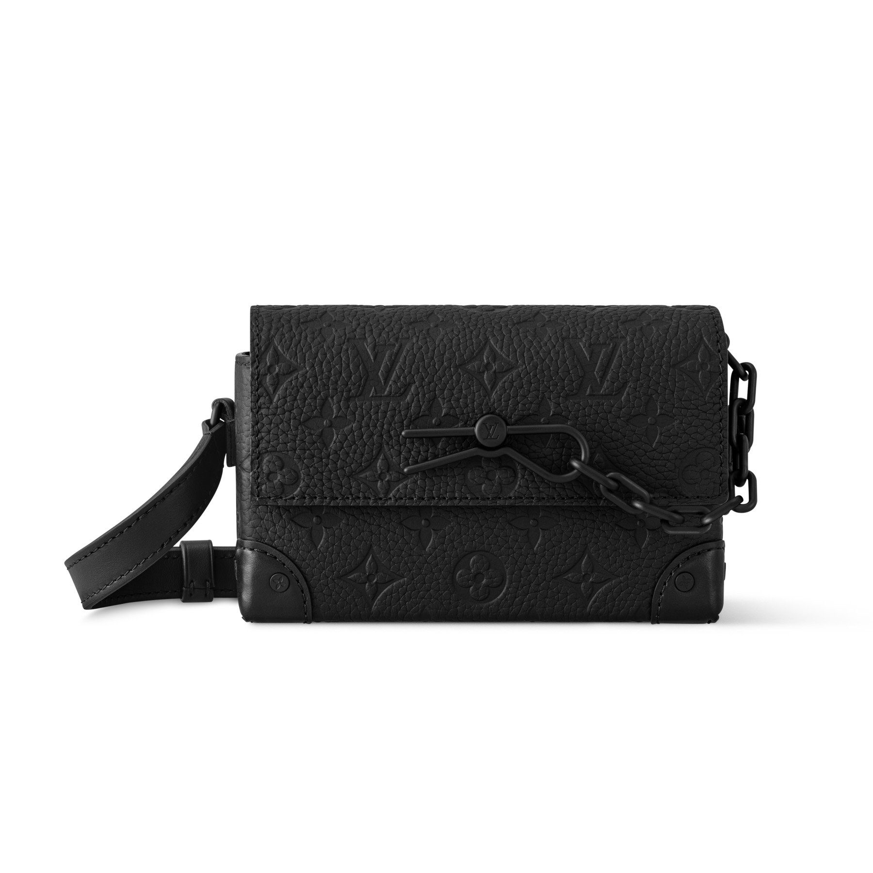NIGO Louis Vuitton STEAMER Men's Classic Embossed Pattern Lock Element Leather Mini Shoulder Bag Bags #nigo77965