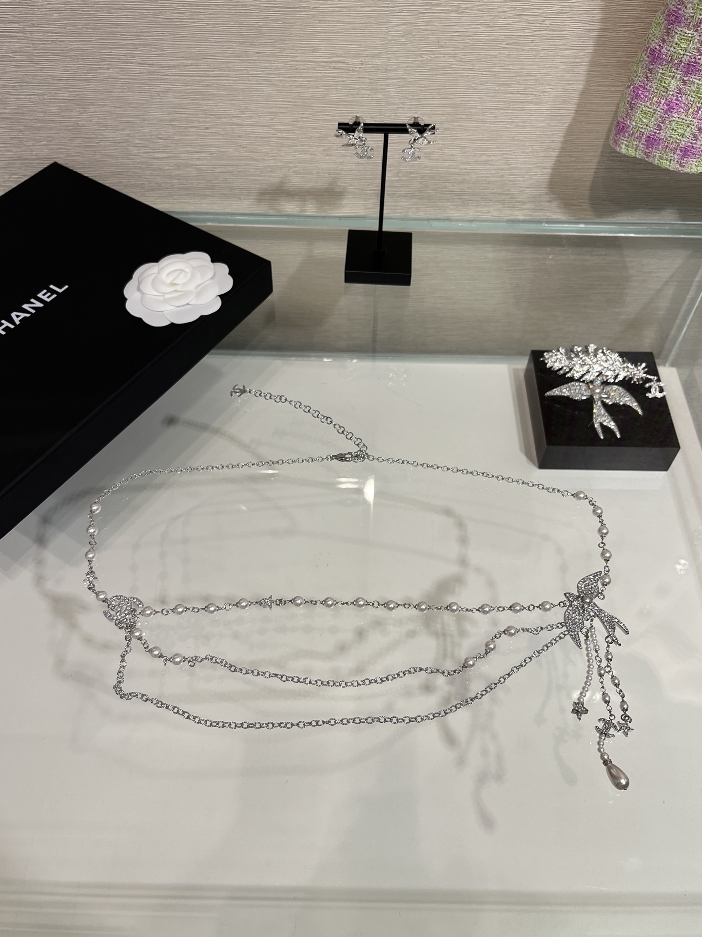 NIGO Chanel Women's Chain Belt Logo Metal Leather Chain Fashion Temperament Luxury Belt Jewelry Accessories #nigo77973