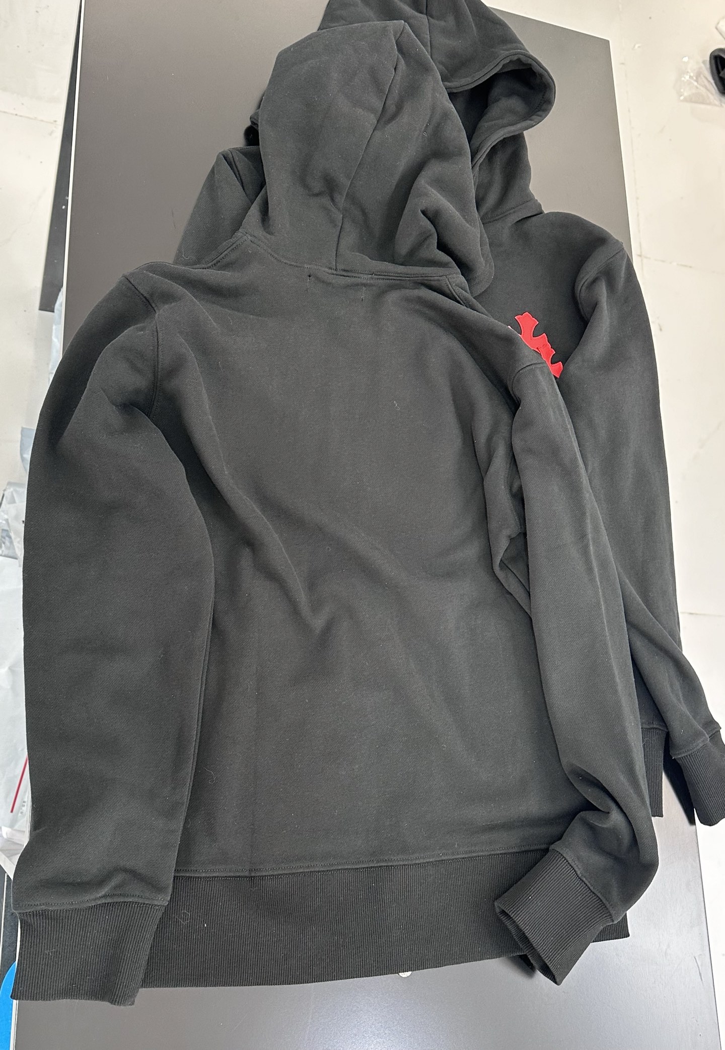 NIGO Chrome Hearts Men's and Women's Solid Color Cross Leather Label Hooded Zipper Long Sleeve Sweatshirt Jacket #nigo77969