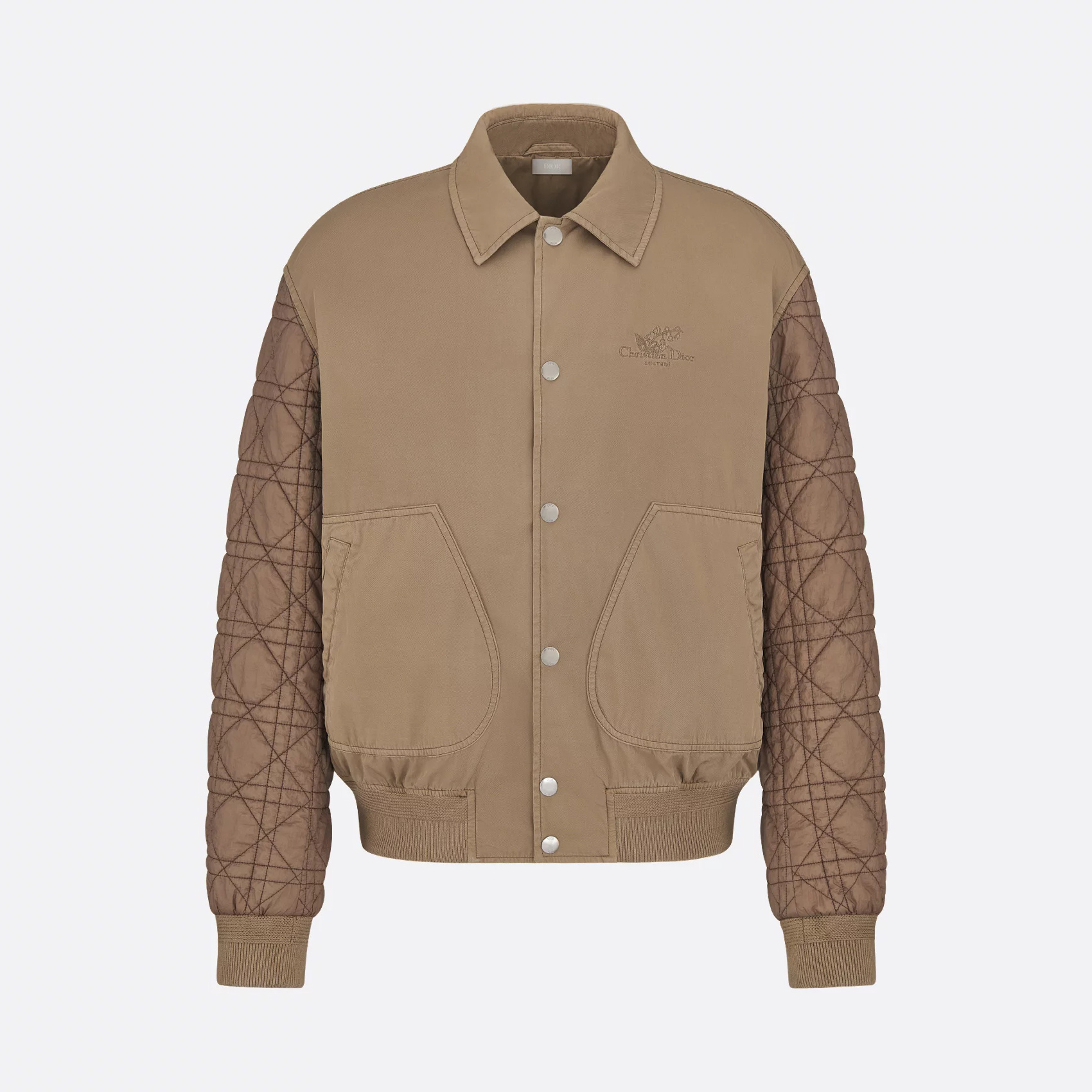 NIGO Dior Men's Classic Autumn And Winter Checkered Pattern Cotton Twill Embroidered Print Single-breasted Long Sleeved Jacket #nigo77977