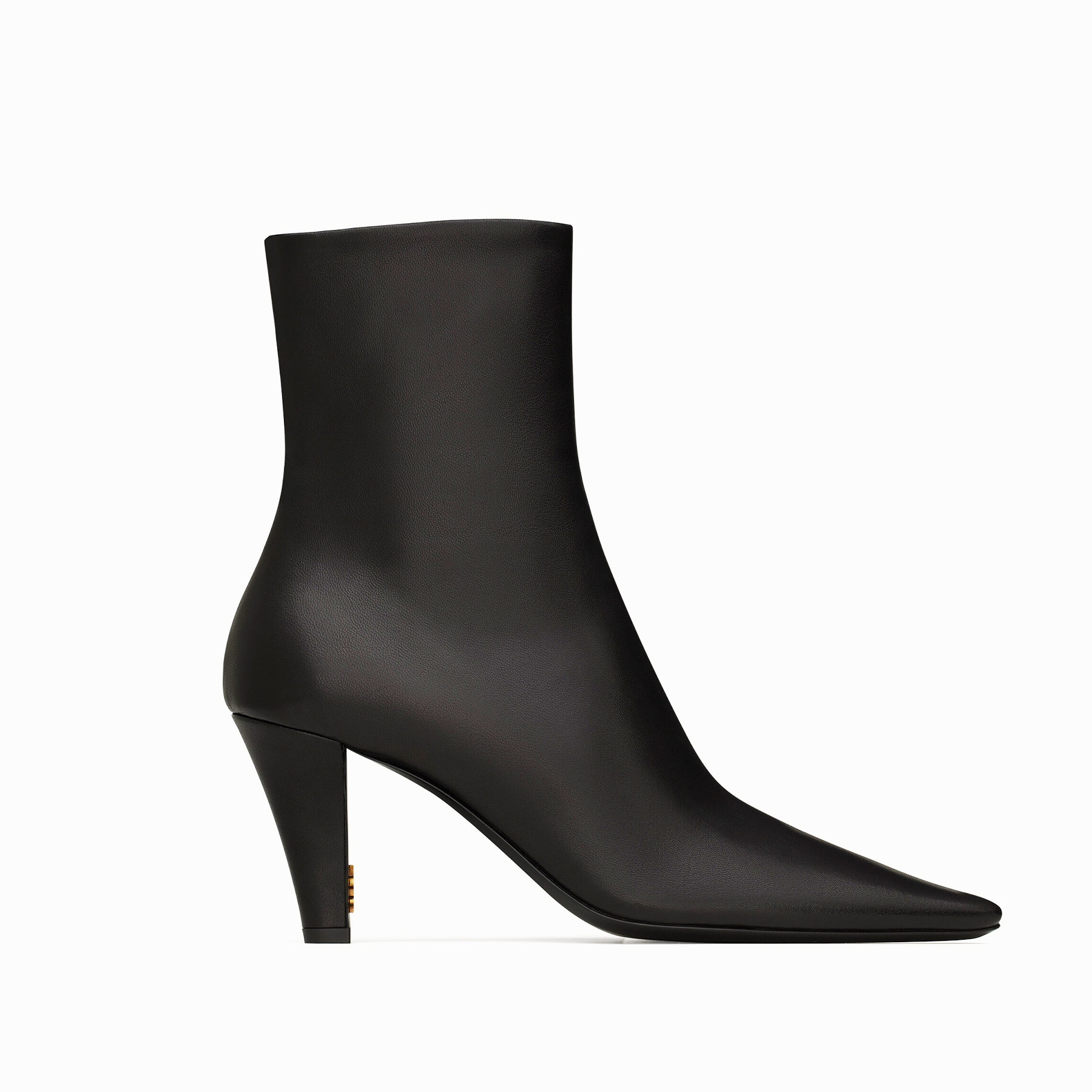 NIGO SAINT LAURENT Women's Pointed Cat Heel Long Short Red Black Boots Fashion Temperament Elegant Sexy Zipper Short Boots Shoes Ngvp #nigo2185