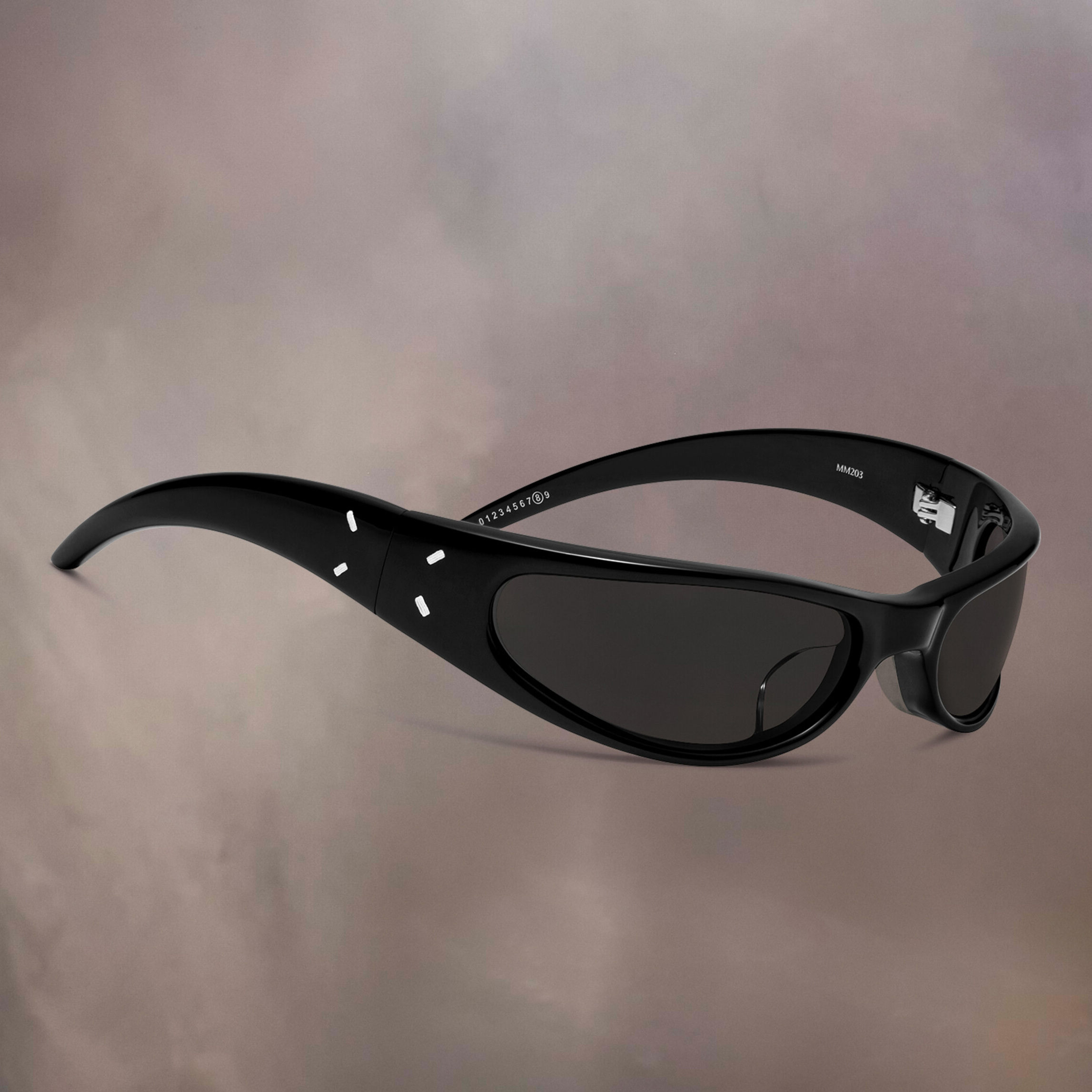 NIGO Maison Margiela X Gentle Monster Men's Solid Color Wrap-Around Square Sunglasses #nigo77988