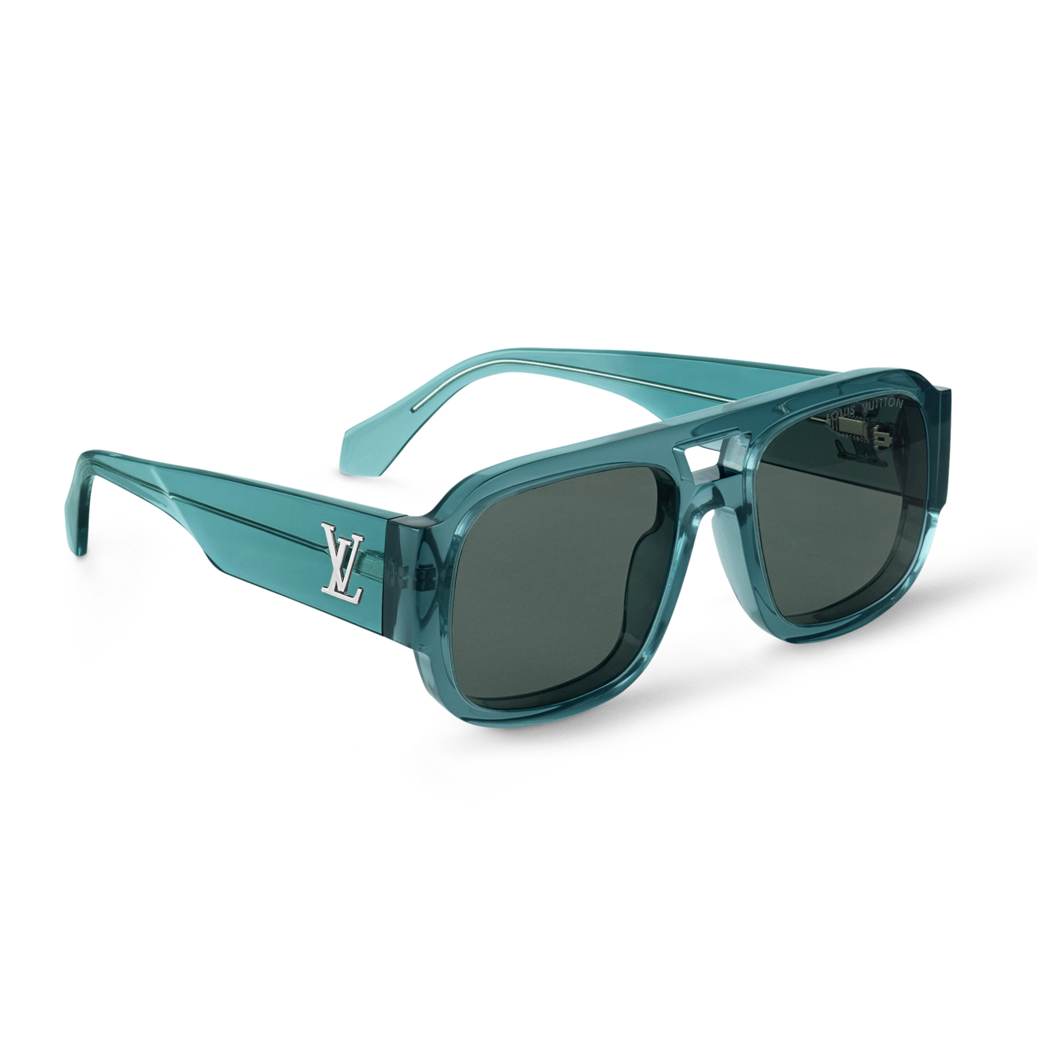 NIGO Louis Vuitton LV CLASH PILOT Men's And Women's Solid Color Full-frame Design Logo Sunglasses Eyeglasses Glasses #nigo77999