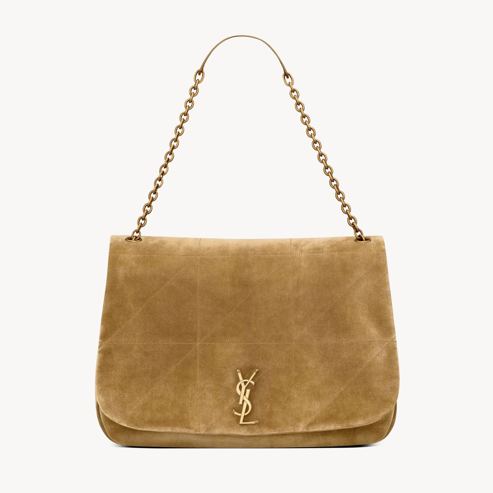 NIGO Saint Laurent Jamie 4.3 Women's Solid Color Logo Chain Suede Handbag Shoulder Bag Crossbody Bag Bags #nigo78112