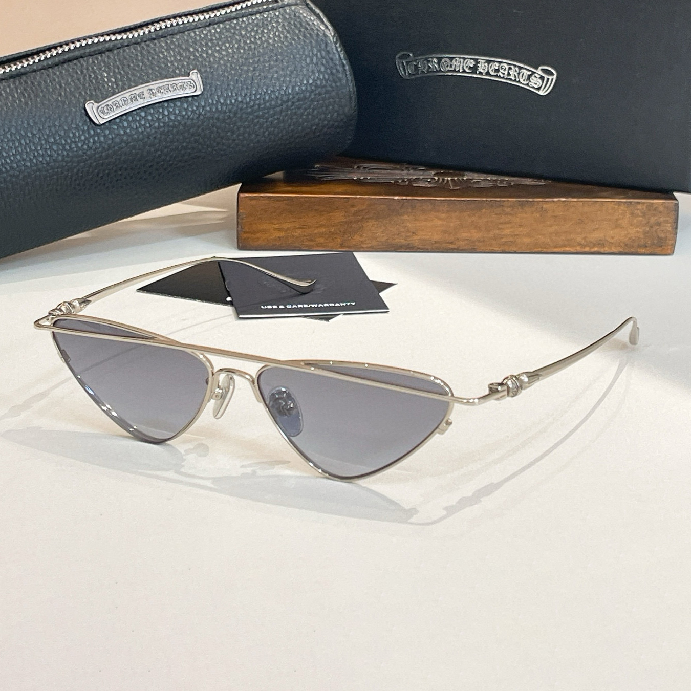 NIGO Chrome Hearts Women's Irregular Shaped Casual Trendy Fashion Sunglasses Eyewear Glasses #nigo77995