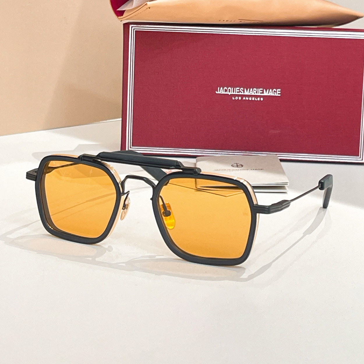 NIGO Jacques Marie Mage Men's And Women's Square-shaped Sunglasses Metal Sunglasses Eyeglasses Glasses #nigo78111