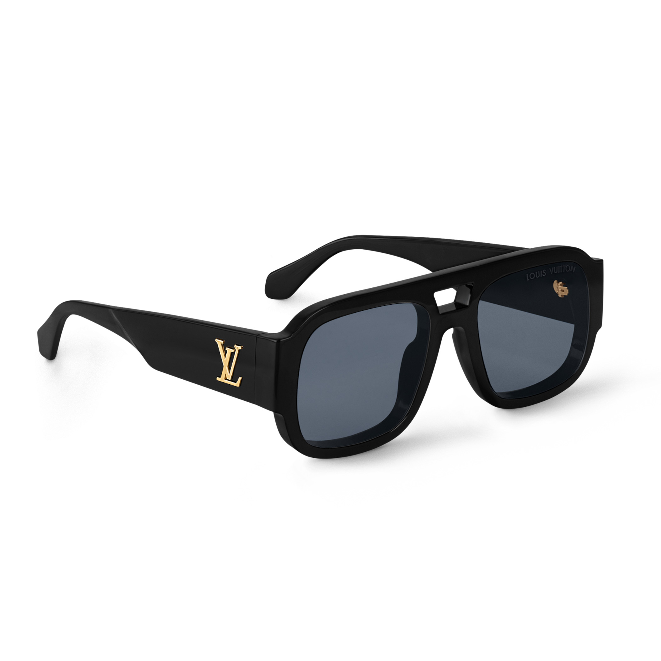 NIGO Louis Vuitton LV CLASH PILOT Men's And Women's Solid Color Full-frame Design Logo Sunglasses Eyeglasses Glasses #nigo77999