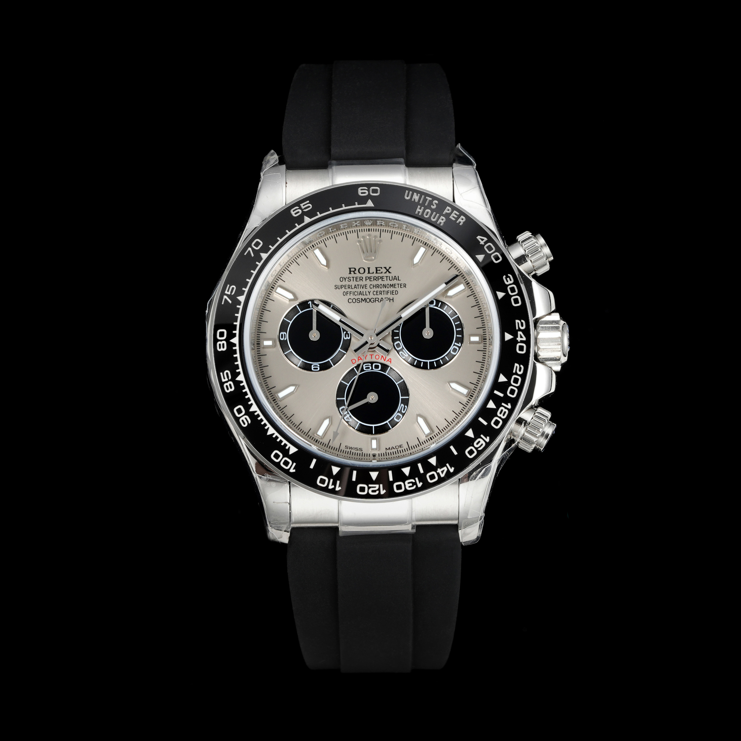 NIGO Rolex Men's Classic Solid Color Strap Round Dial Classic Fashion Automatic Mechanical Watch #nigo78121