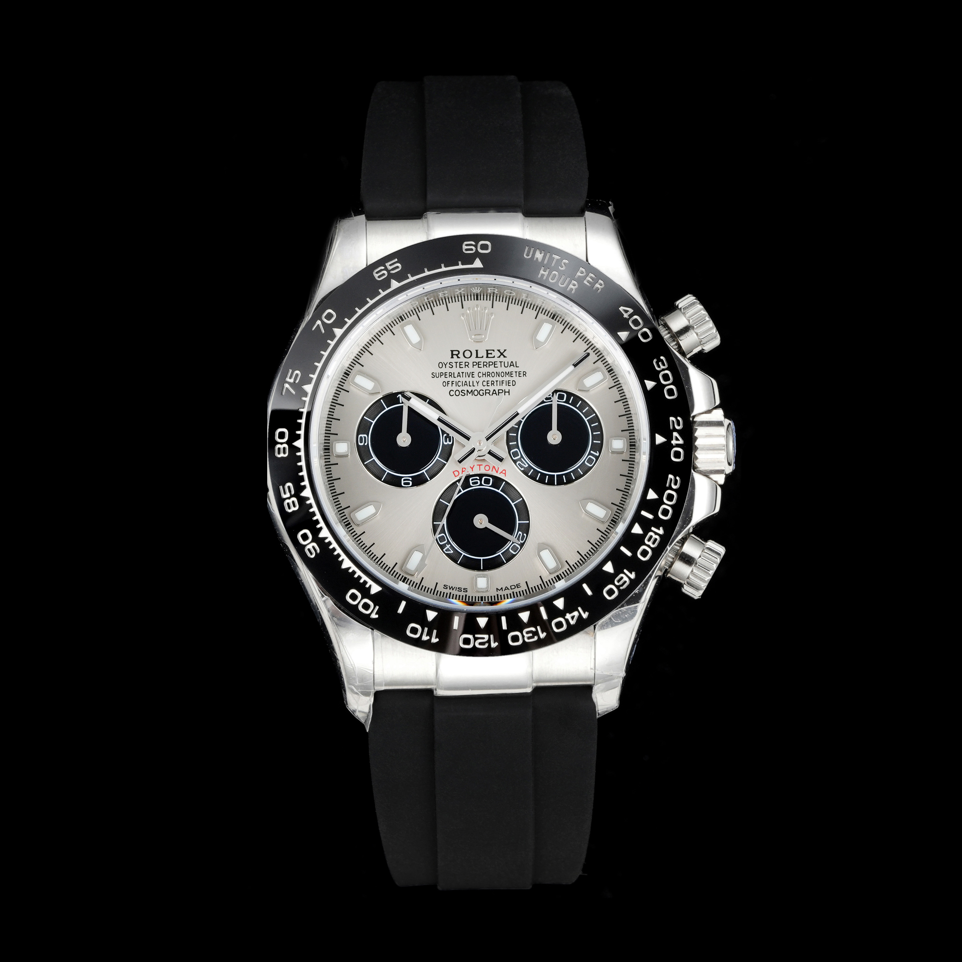 NIGO Rolex Men's Classic Solid Color Strap Round Dial Classic Fashion Automatic Mechanical Watch #nigo78121