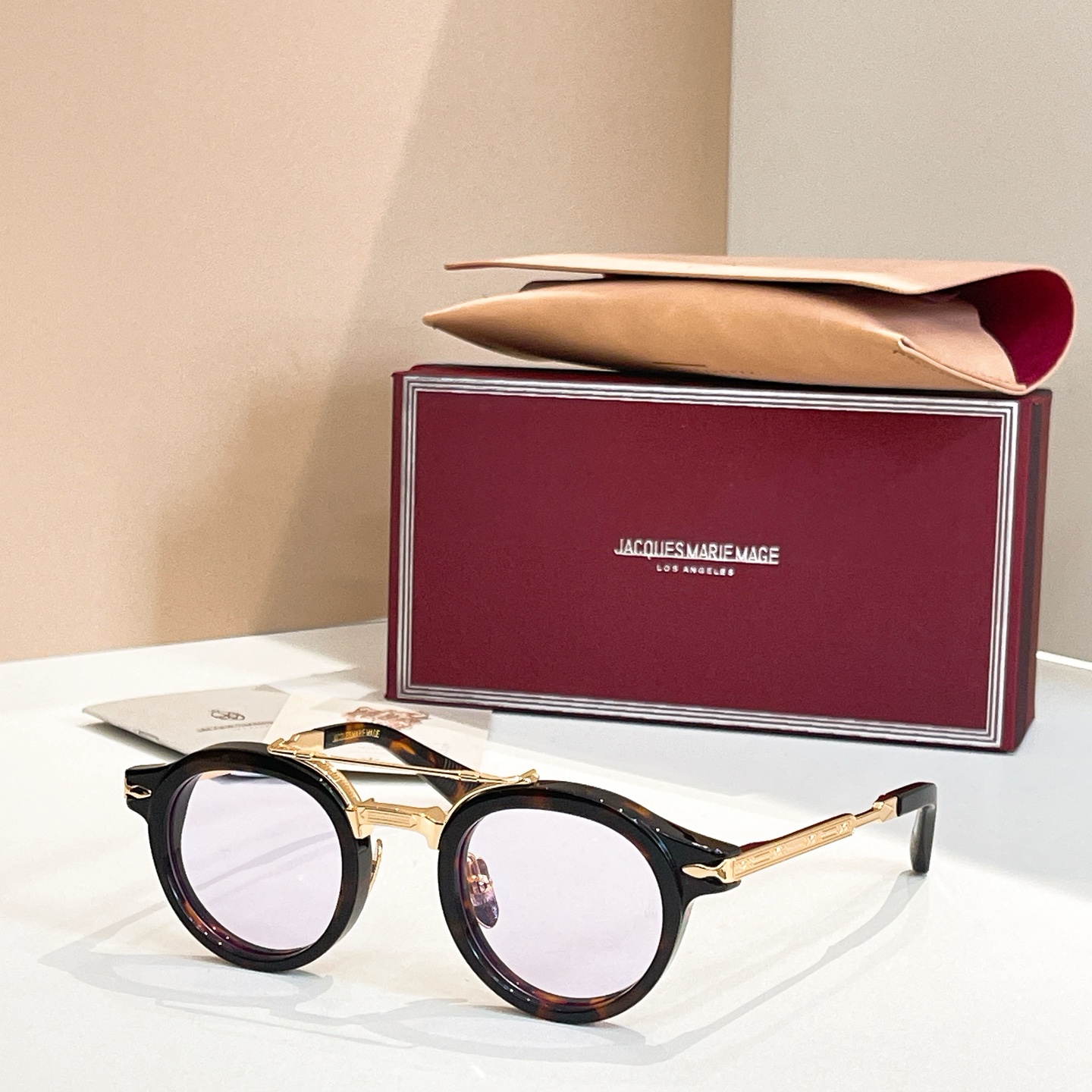 NIGO Jacques Marie Mage Delage Men's And Women's Temperament Spell Color Glasses Round Frame Sunglasses Fashion Trend Casual Glasseses Accessories Ngvp #nigo2211