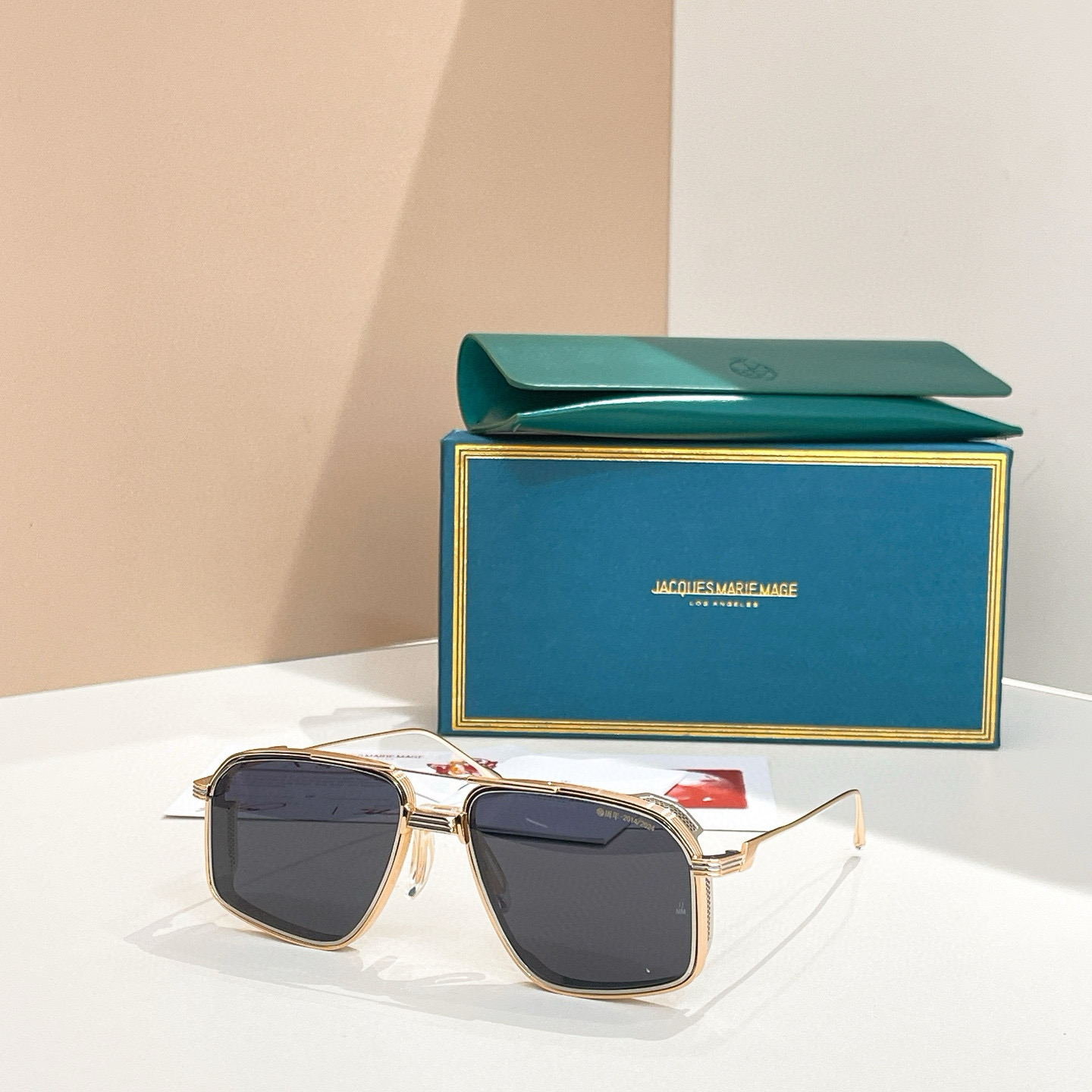 NIGO Jacques Marie Mage Decade Collection: Jagger Men's And Women's Aviators Glasses Tinted Square Round Frame Sunglasses Fashion Modern Trend Casual Eyewear Accessories Ngvp #nigo2217