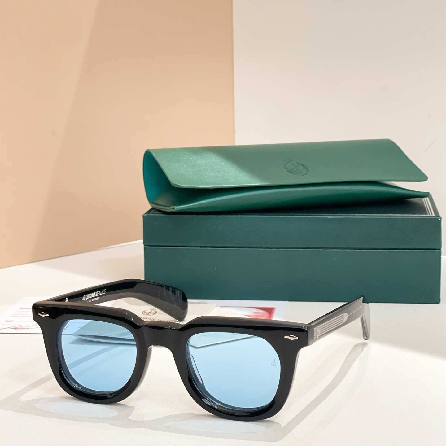 NIGO Jacques Marie Mage Vendome Men's And Women's Tinted Glasses Modern Transparent Square Round Frame Sunglasses Fashion Trend Casual Glasses Accessories Ngvp #nigo2216