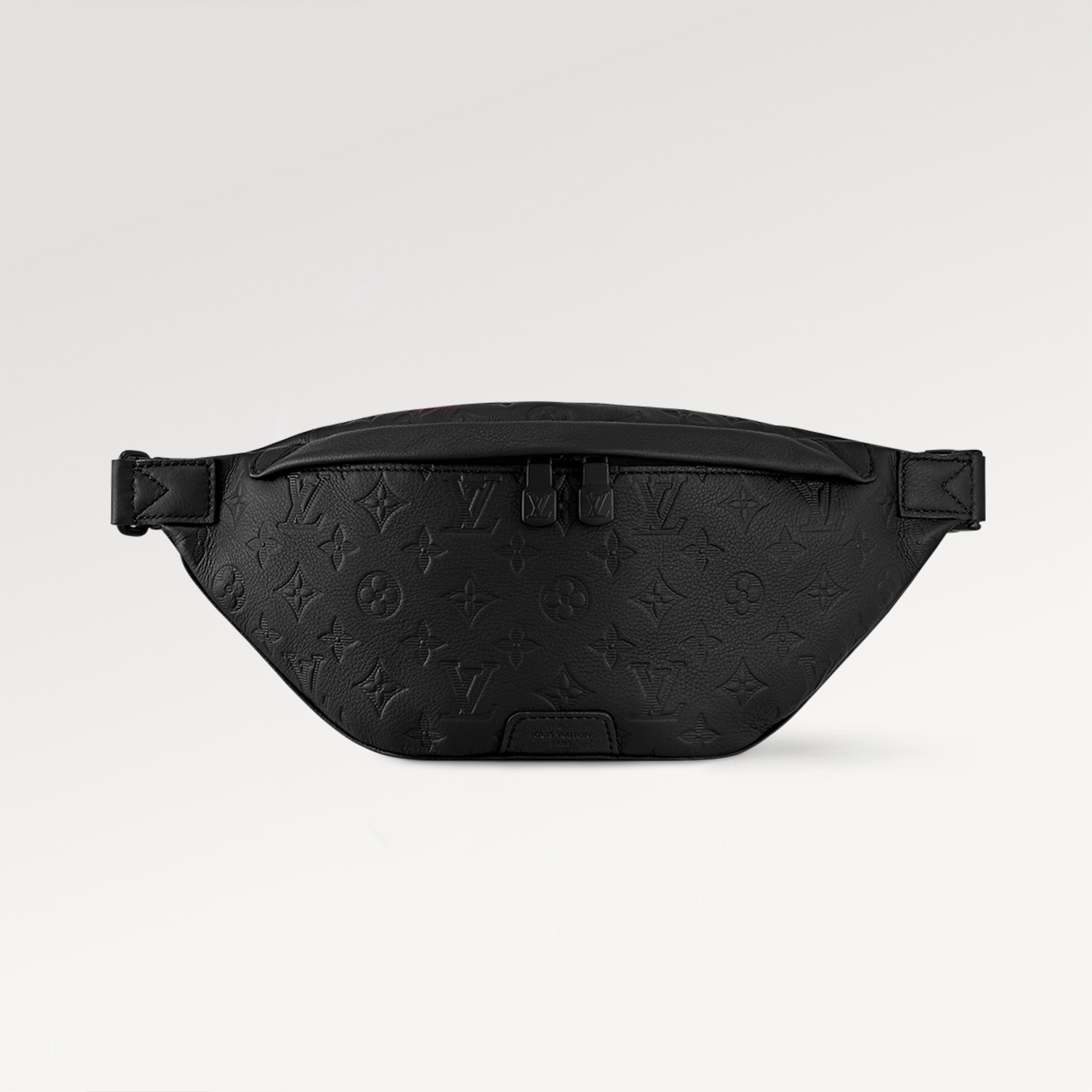 NIGO Louis Vuitton Men's DISCOVERY Small Waist Bag Logo Embossed Cowhide Chest Bag Solid Color Casual Shoulder Bag Bags M46036 #nigo81396