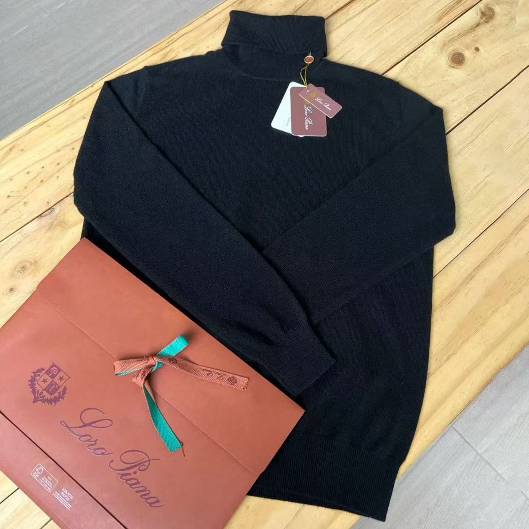 NIGO Loro Piana Dolcevita Men's High Neck Sweater Fall And Winter Knitted Fashion Trend Of Comfortable Long-sleeved Casual Knit Pullover Sweater Ngvp #nigo2225