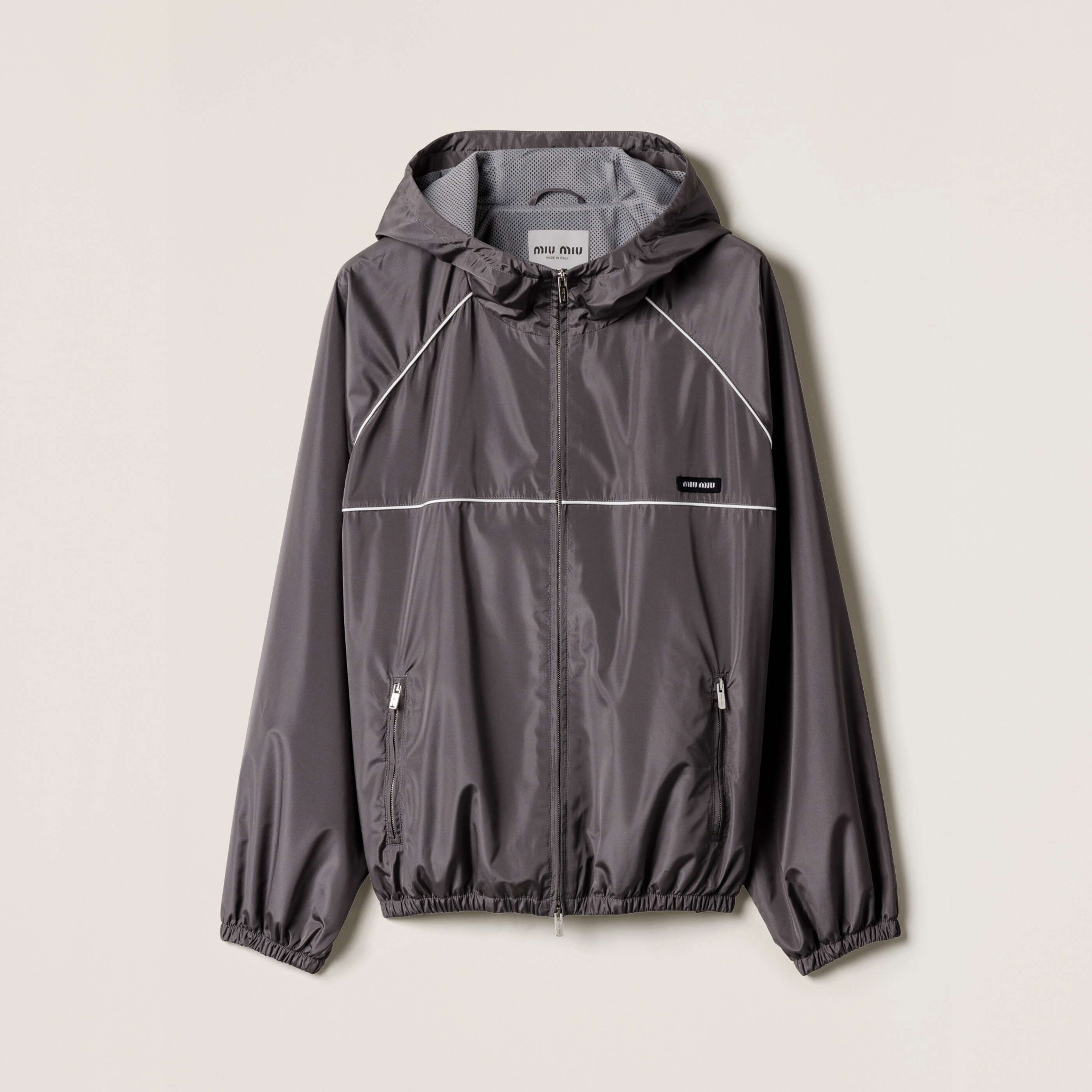 NIGO MiuMiu Women's Spring/Summer Solid Color Fashionable Casual Zipper Sun Protection Windbreaker Long Sleeve Jacket #nigo78157