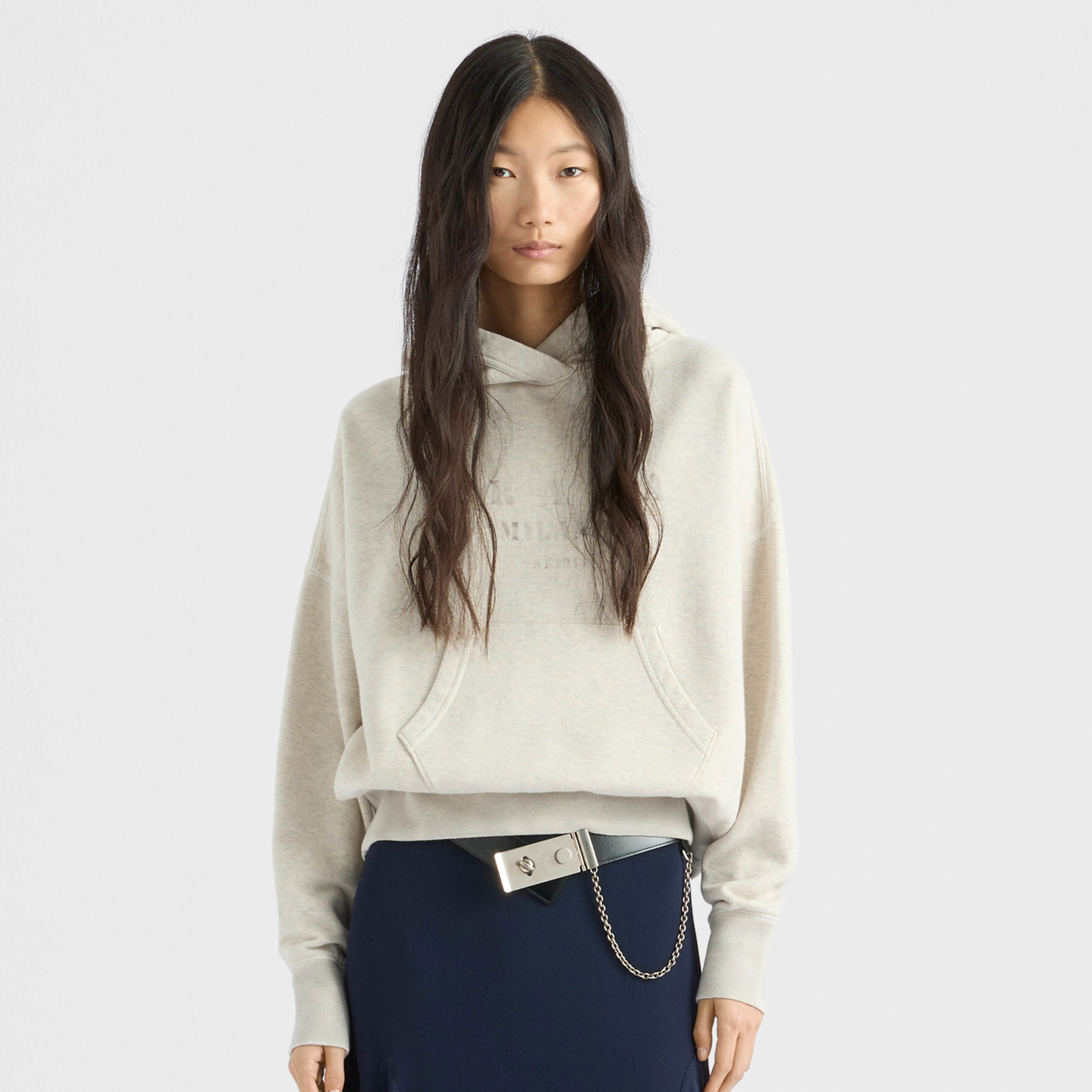 NIGO Prada Women's Solid Color Spring/Autumn Classic Casual Printed Letter Logo Cotton Fleece Long Sleeve Hoodie Sweatshirt #nigo78154