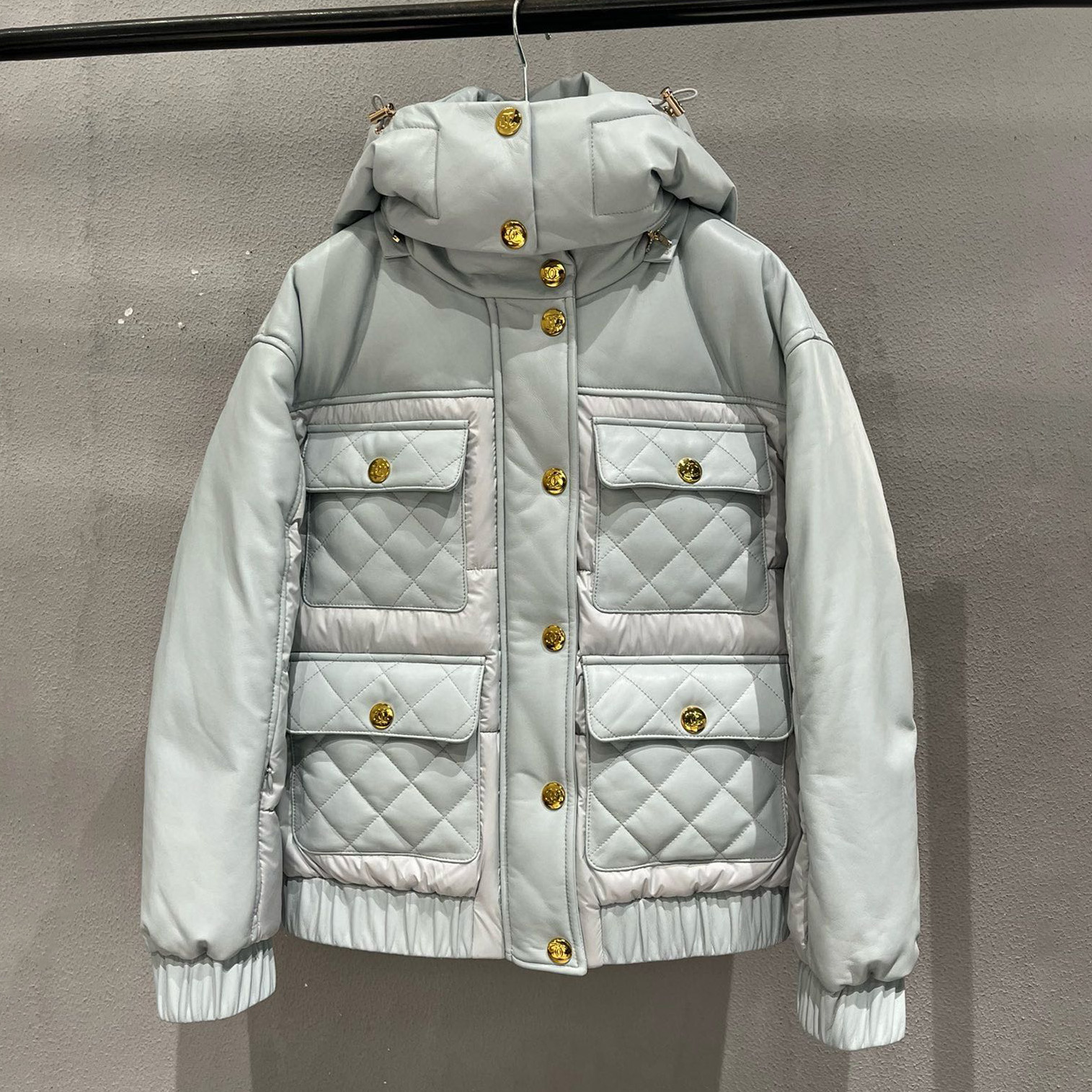 NIGO Chanel Women's Autumn/winter Classic Fashion Solid Color Single-breasted Stand-up Collar Jacket #nigo78164