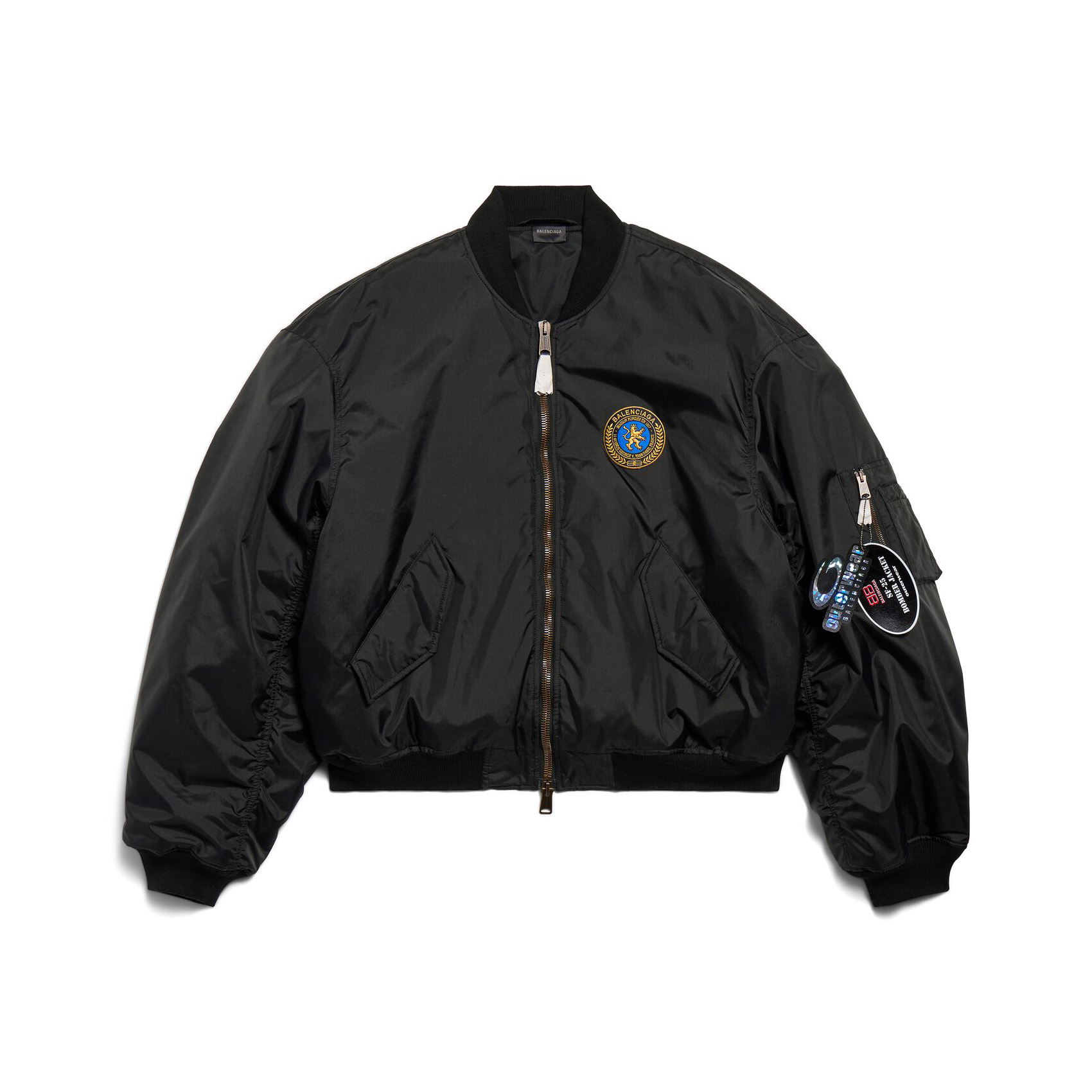 NIGO Balenciaga BOMBER Men's And Women's Spring/autumn Solid Color Fashionable Casual Zipper Long Sleeve Loose Fit Jacket #nigo78185