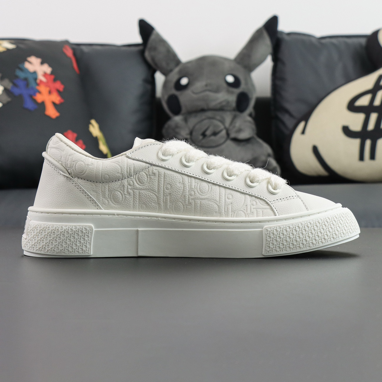 NIGO Dior STONE ISLAND x DIOR Men's And Women's Spring/summer Fashion Casual Round-toe Lace-up Low-top Sneakers Shoes #nigo78179