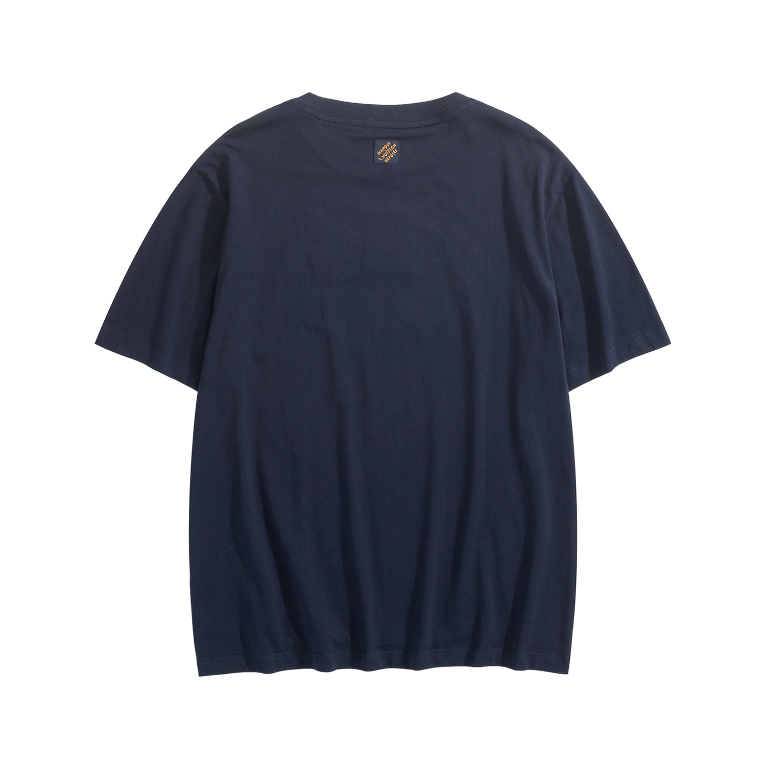 NIGO Louis Vuitton Men's Summer Solid Color Fashion Casual Letter Embroidery Short Sleeve Cotton T-Shirt #nigo78192