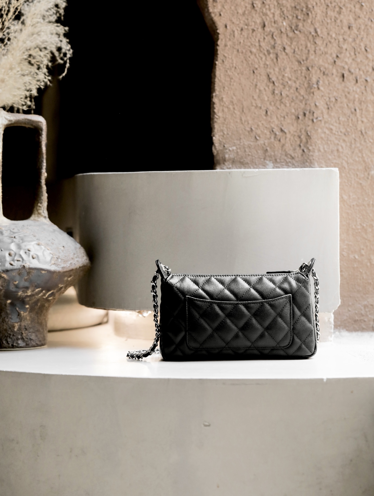 NIGO Chanel Star Double C With Diamond Logo Mahjong Bags Armpit Crossbody Bag Fashion Luxury Caviar Banquet Bag #nigo81421