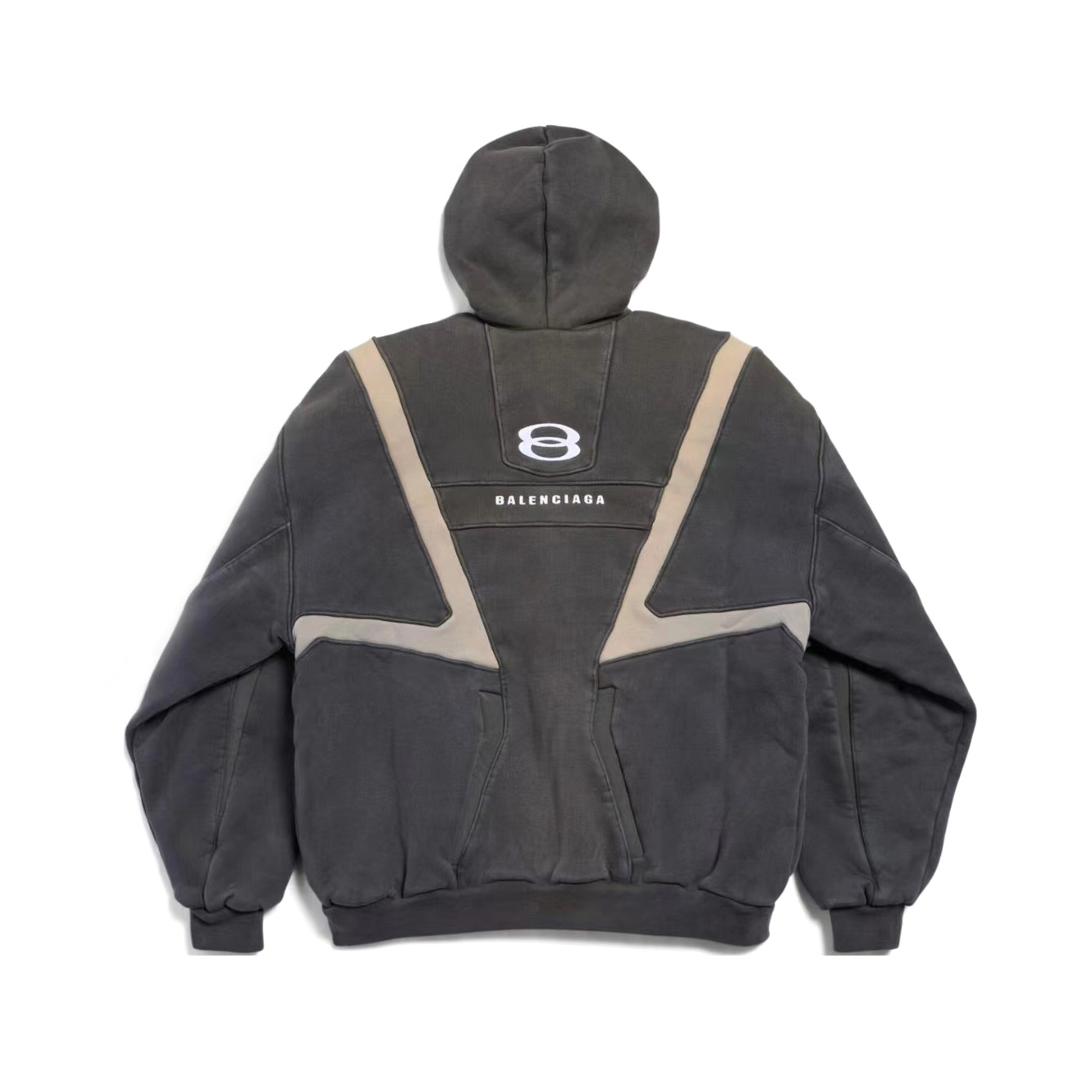 NIGO Balenciaga Men's Spring/Autumn Fashion Casual Hooded Zipper Long Sleeved Sweatshirt Jacket #nigo78194