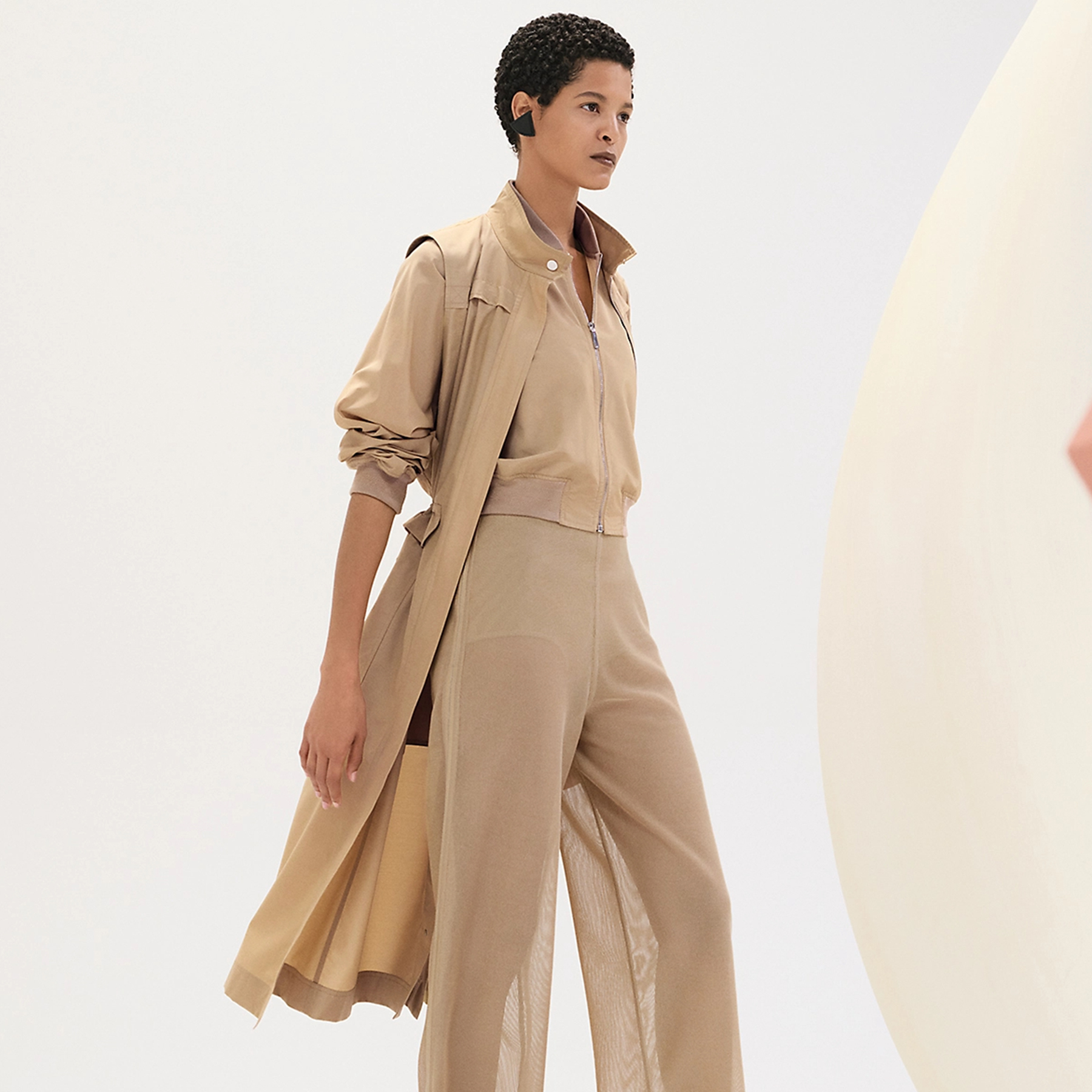 NIGO Hermes Twinset Two-piece Coat Women's Fall And Winter Fashion Trend Elegant Temperament Long Jacket Ngvp #nigo2227