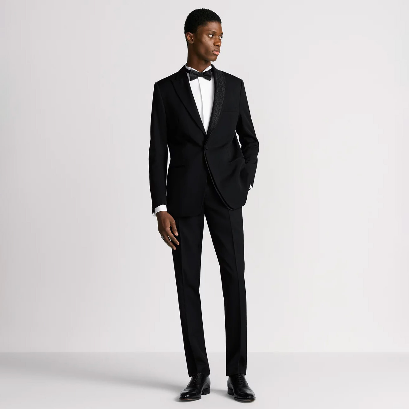 NIGO Dior Men's Autumn/Winter Solid Color Classic Lapel Single-Breasted Wool Twill Fabric Twill Print Casual Long Pants Blazer Jacket Suit Set #nigo78244