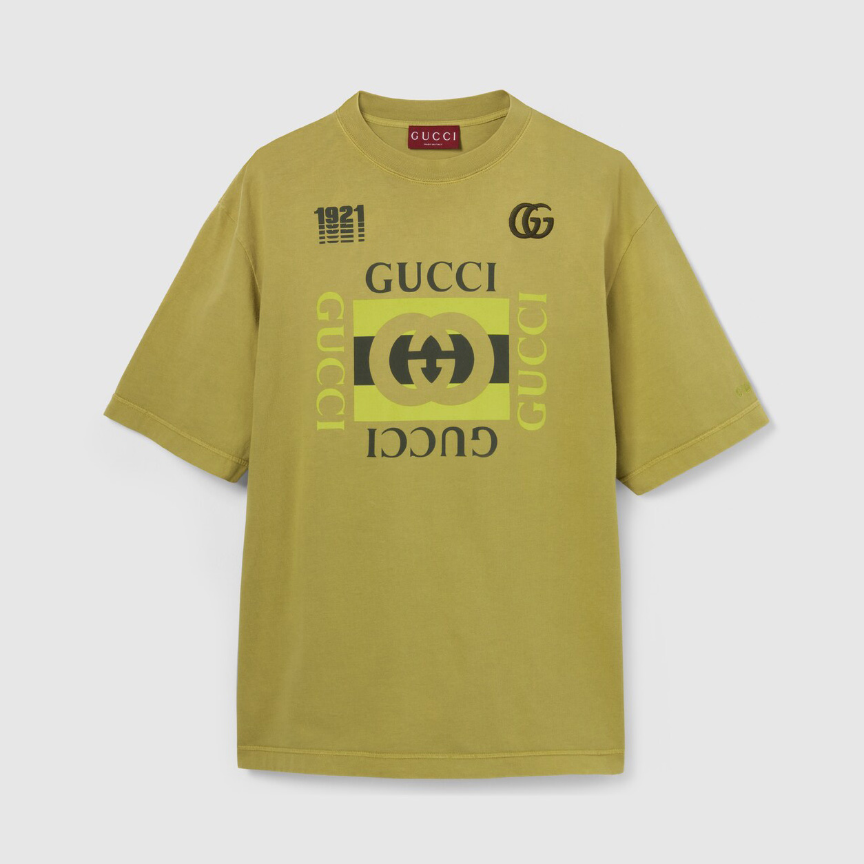 NIGO Gucci Men's Summer Solid Color Fashion Casual Printed Pattern Cotton Knitted Round Neck Short Sleeve T-Shirt #nigo78254