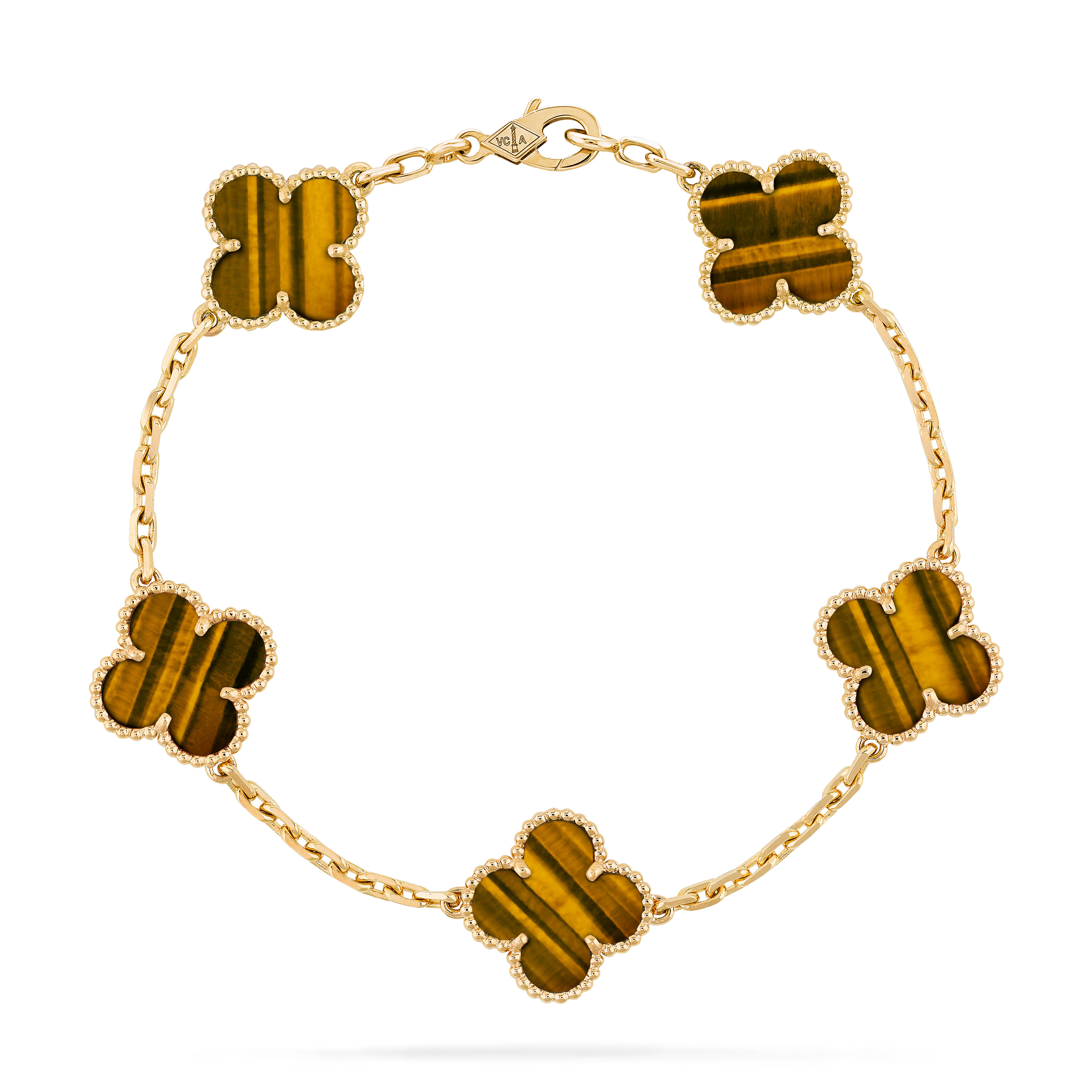 NIGO Van Cleef&Arpels Vintage Alhambra Women's Fashion Classic Simple Five Flower Bracelet 18k Gold Jewelry  Accessories #nigo78268